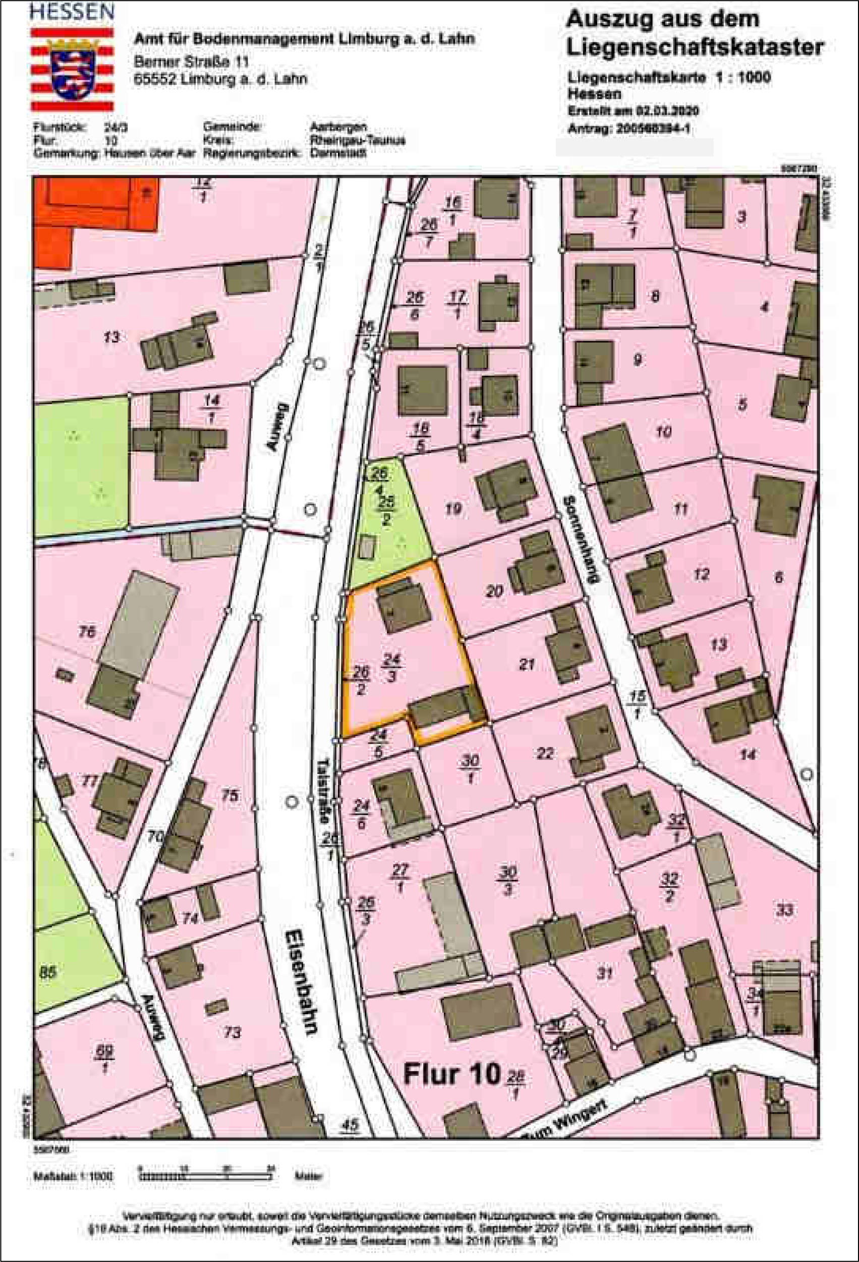hessen 0020K0019-2022 Talstraße 7, 65326 Aarbergen-Hausen