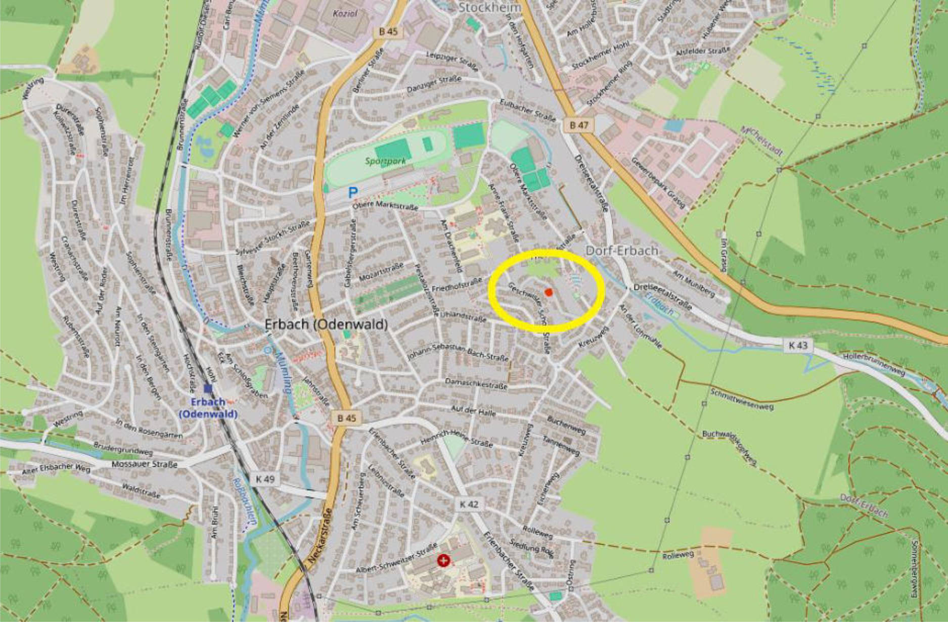 hessen 0021 K 0001/2025 Bürgermeister-Mohr-Straße 24, 64711 Erbach, Dorf-Erbach 7