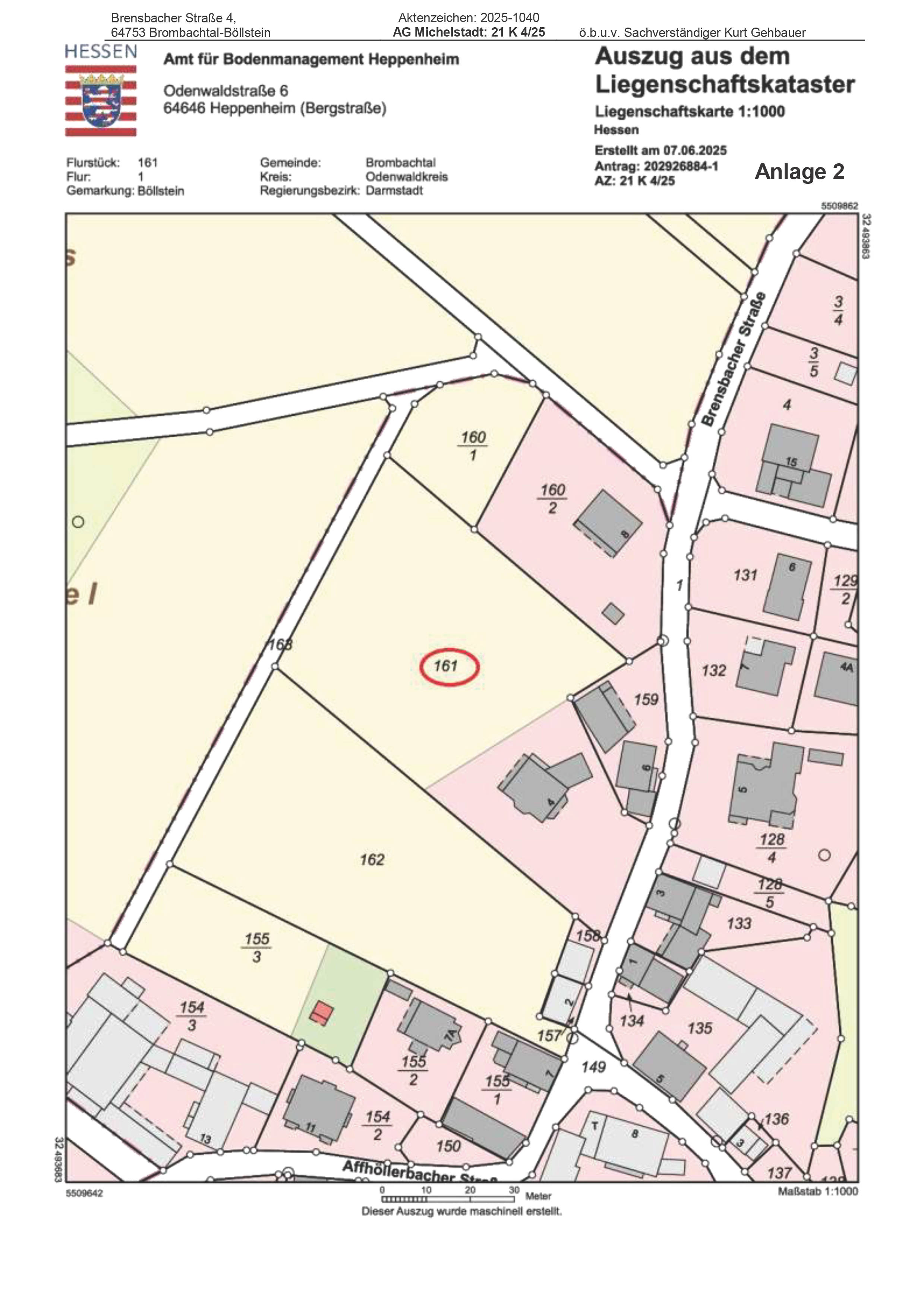 hessen 0021 K 0004/2025 Brensbacher Straße 4, 64753 Brombachtal, Böllstein 27