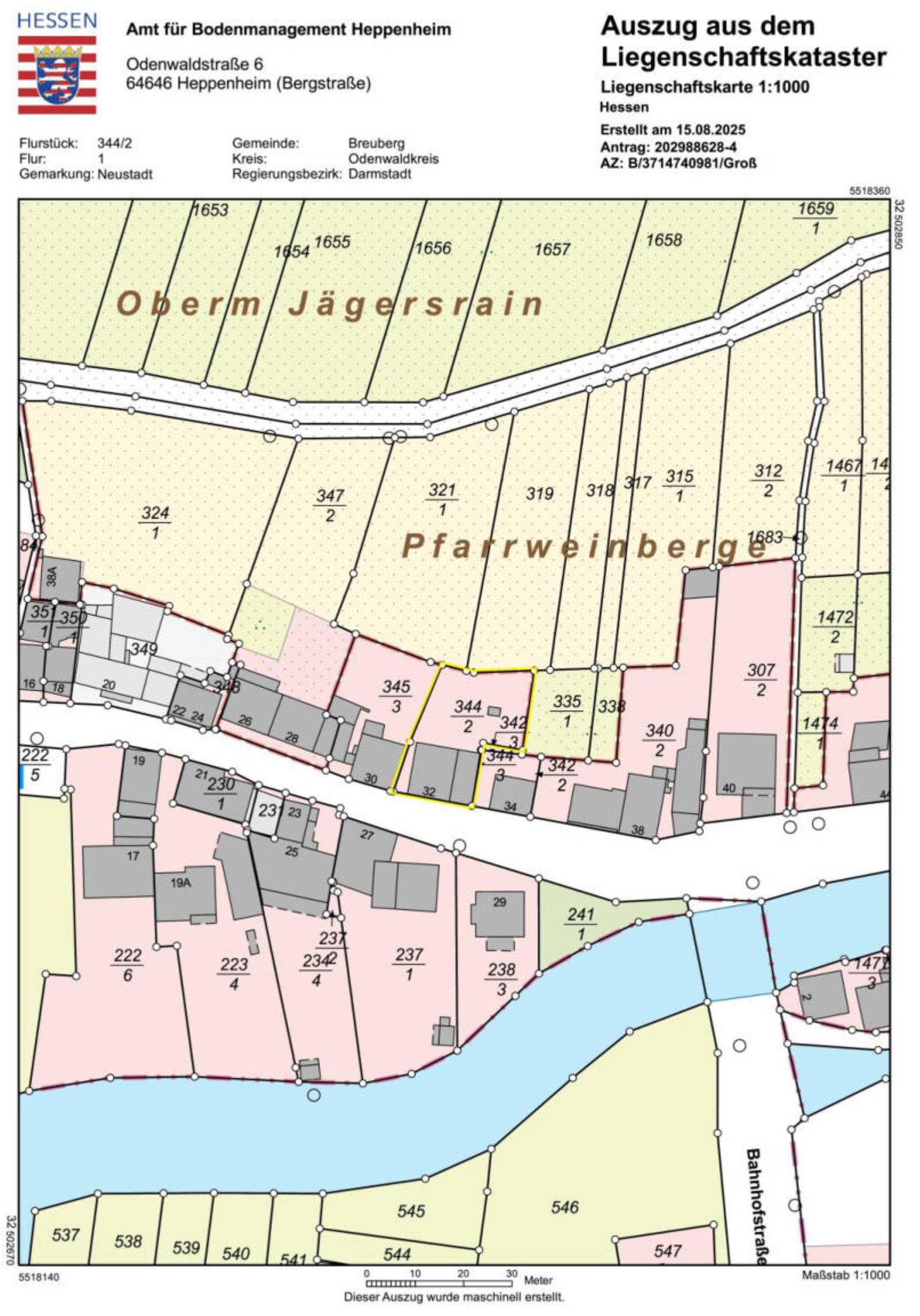 hessen 0021 K 0026/2025 Wertheimer Straße 32, 64747 Breuberg, Neustadt 8