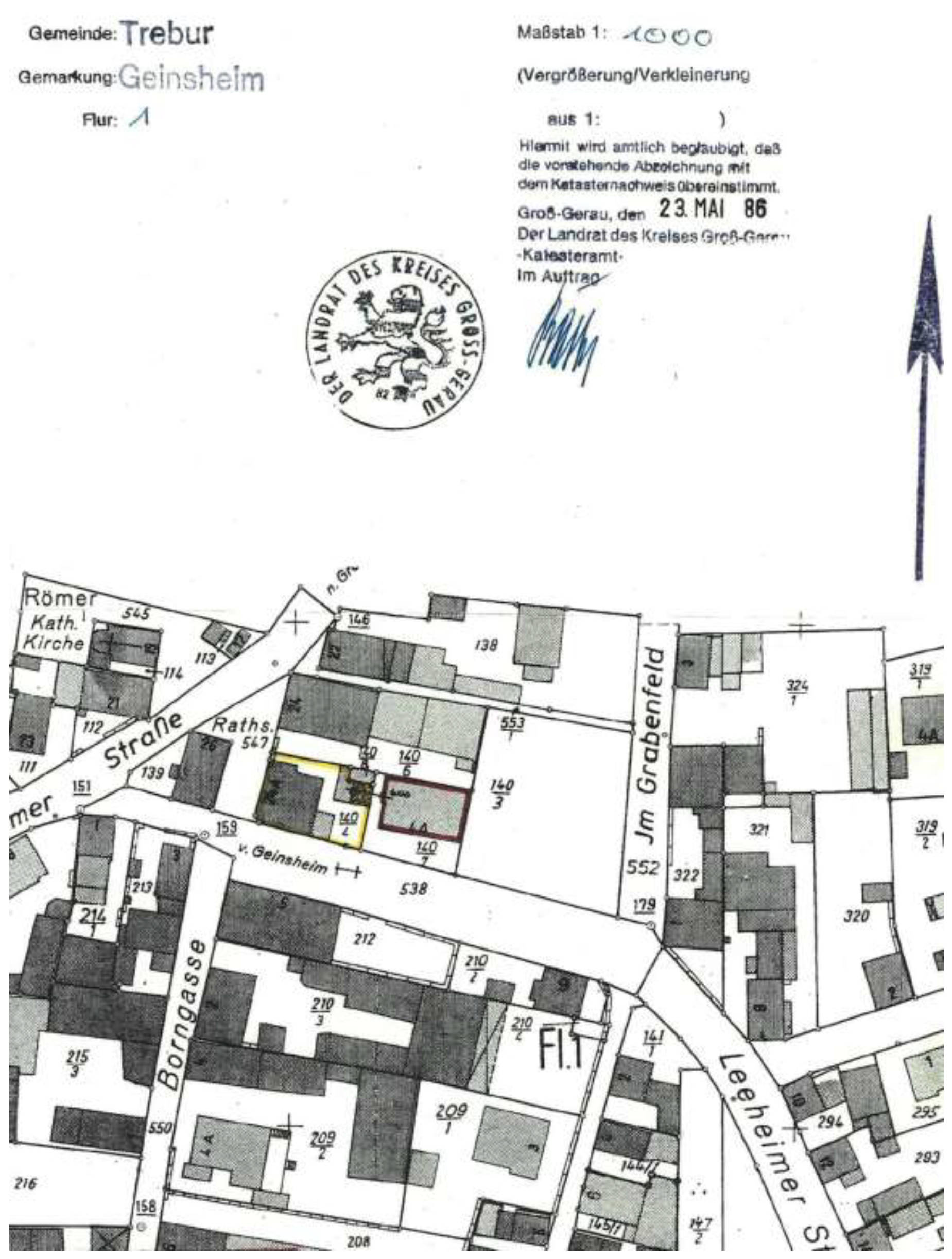 hessen 0024 K 0007/2024 Leeheimer Straße  4, 4a , 65468 Trebur, Geinsheim 20