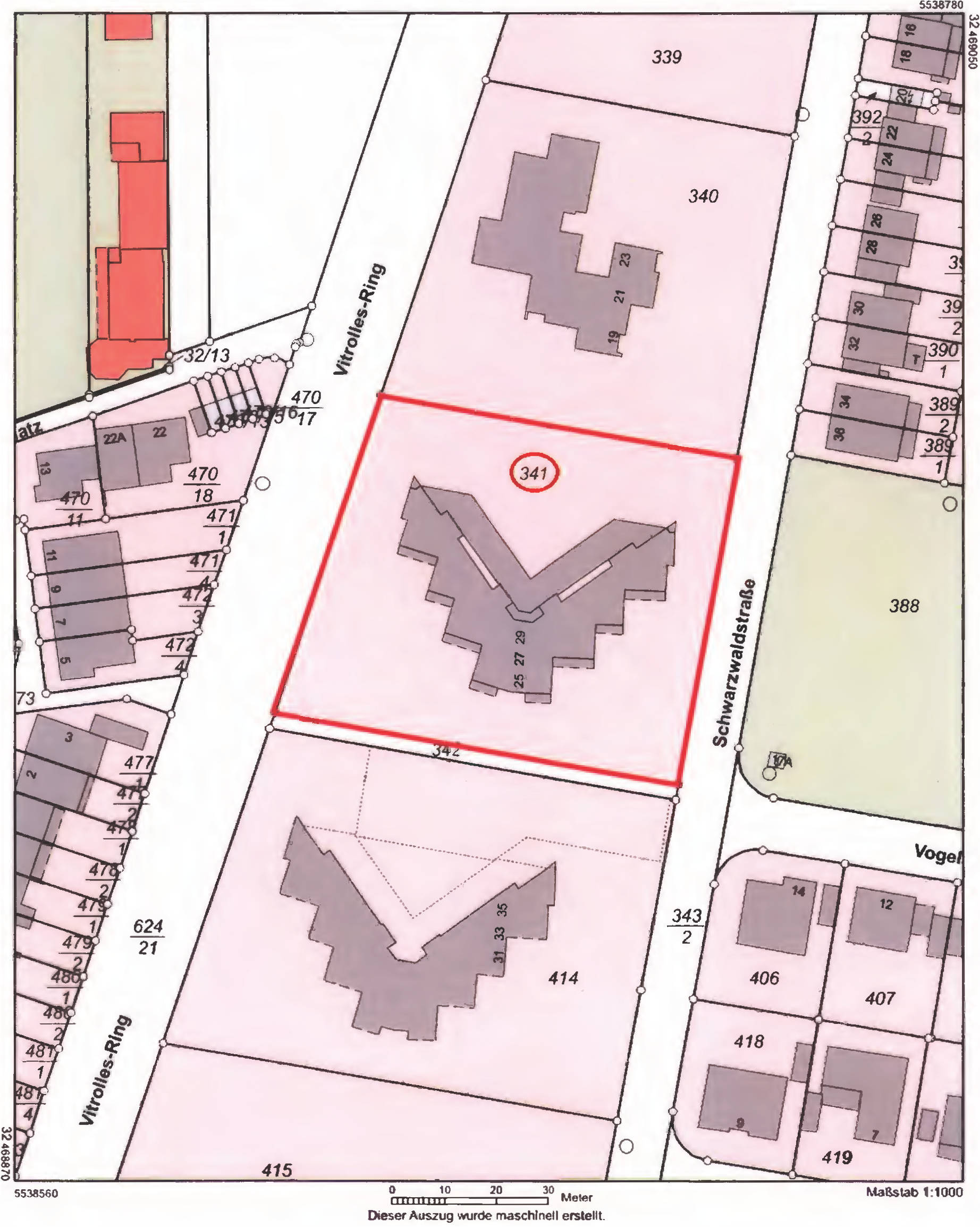 hessen 0024 K 0015/2025 Schwarzwaldstraße 25-29, 64546 Mörfelden-Walldorf, Walldorf 16