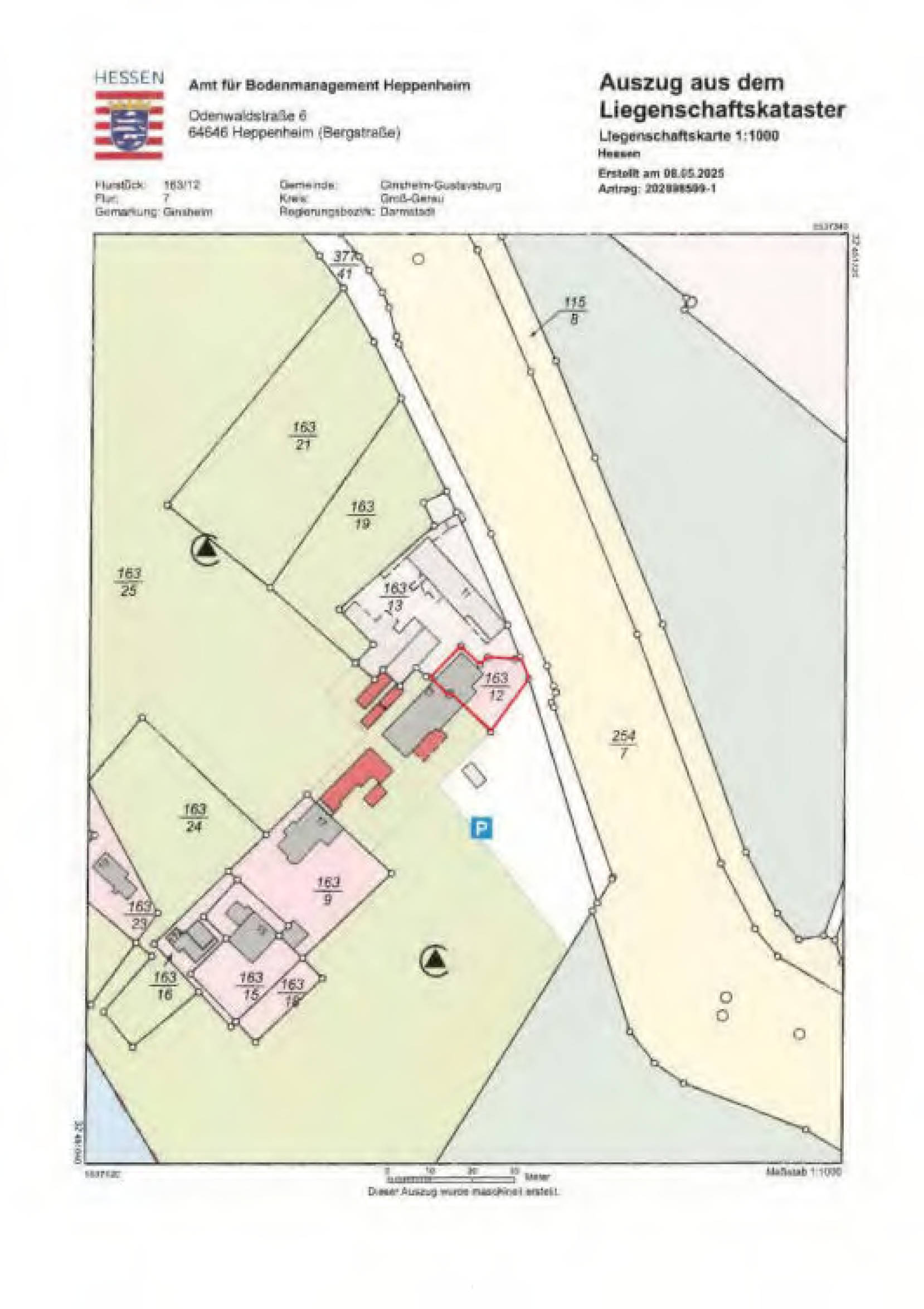 hessen 0024 K 0027/2025 Bleiauweg  13, 65462 Ginsheim-Gustavsburg 33