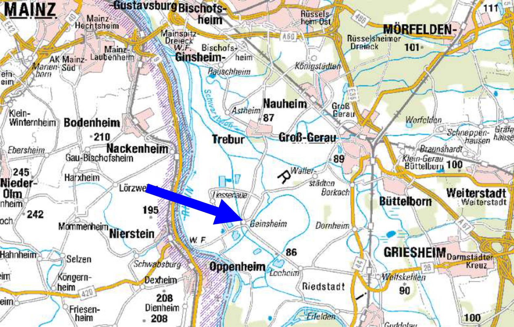 hessen 0024K0034-2022 Poststraße 15, 65468 Trebur