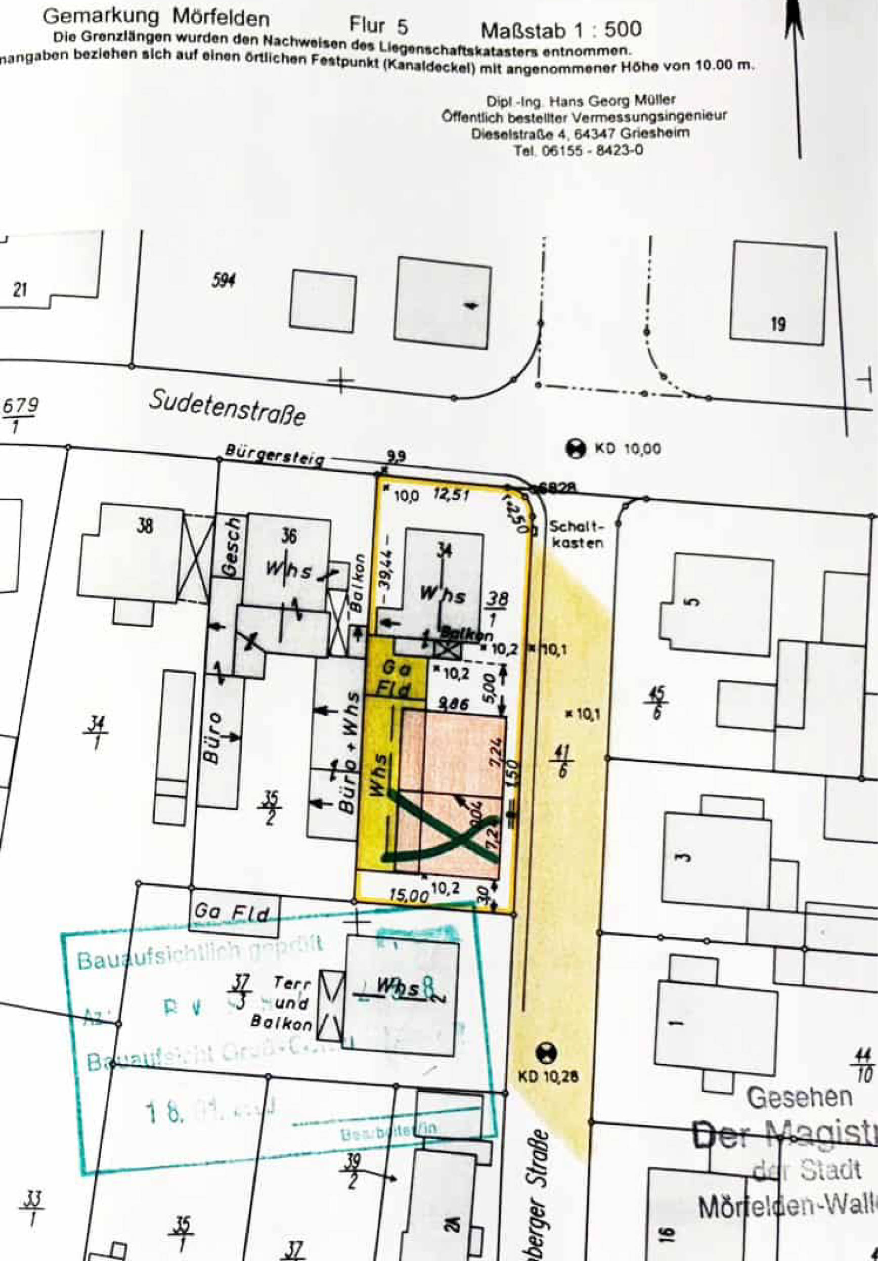 hessen 0024 K 0034/2025 Bamberger Straße 4A, 64546 Mörfelden-Walldorf, Mörfelden 12