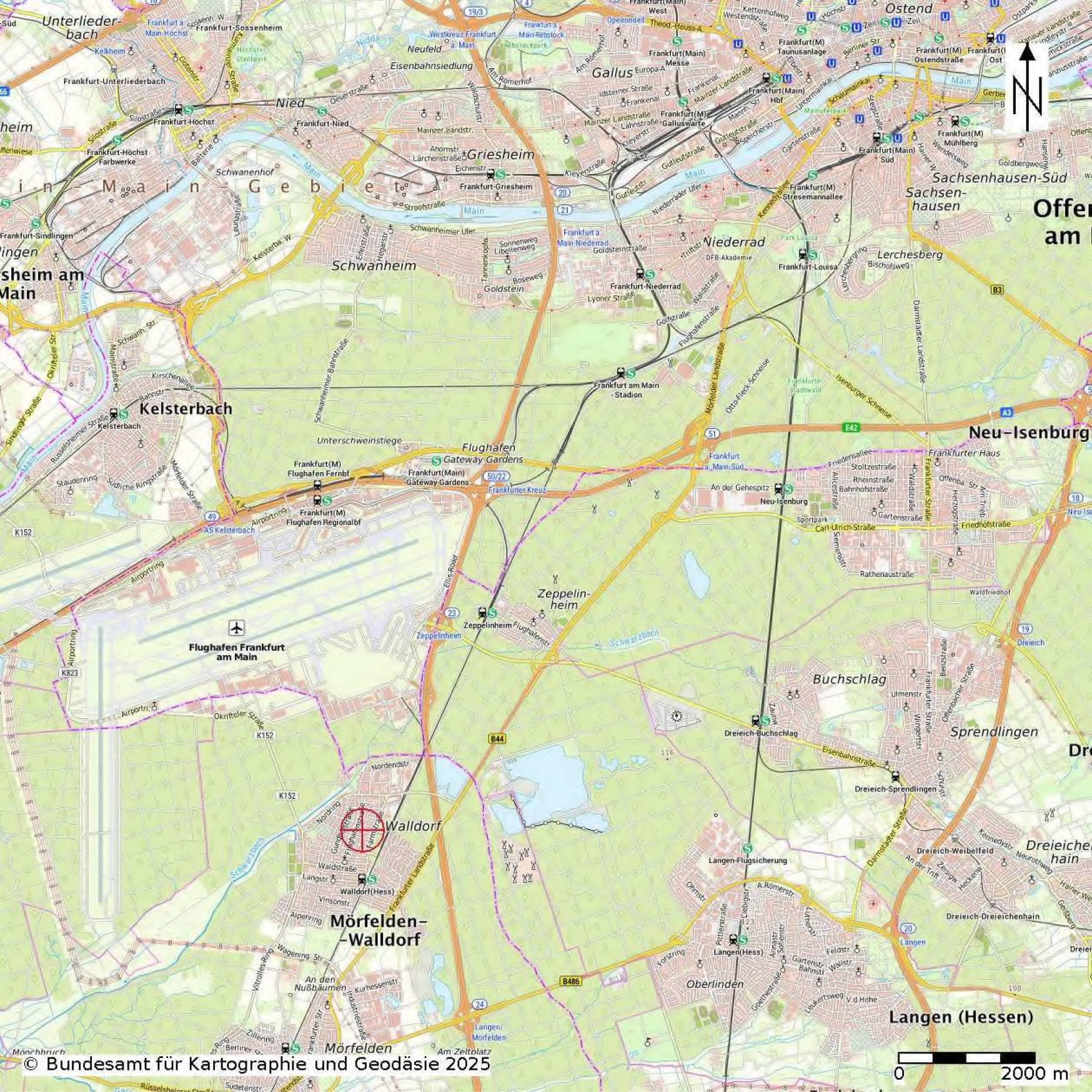 hessen 0024 K 0036/2025 Tannenstraße 15, 64546 Mörfelden-Walldorf, Walldorf 6