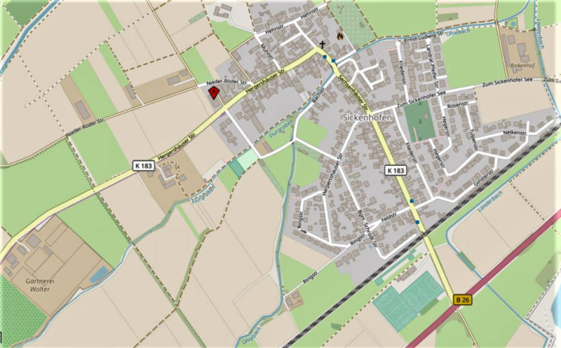 hessen 0030K0014/2024 Hergershäuser Str. 27, 64832 Babenhausen, Sickenhofen 14