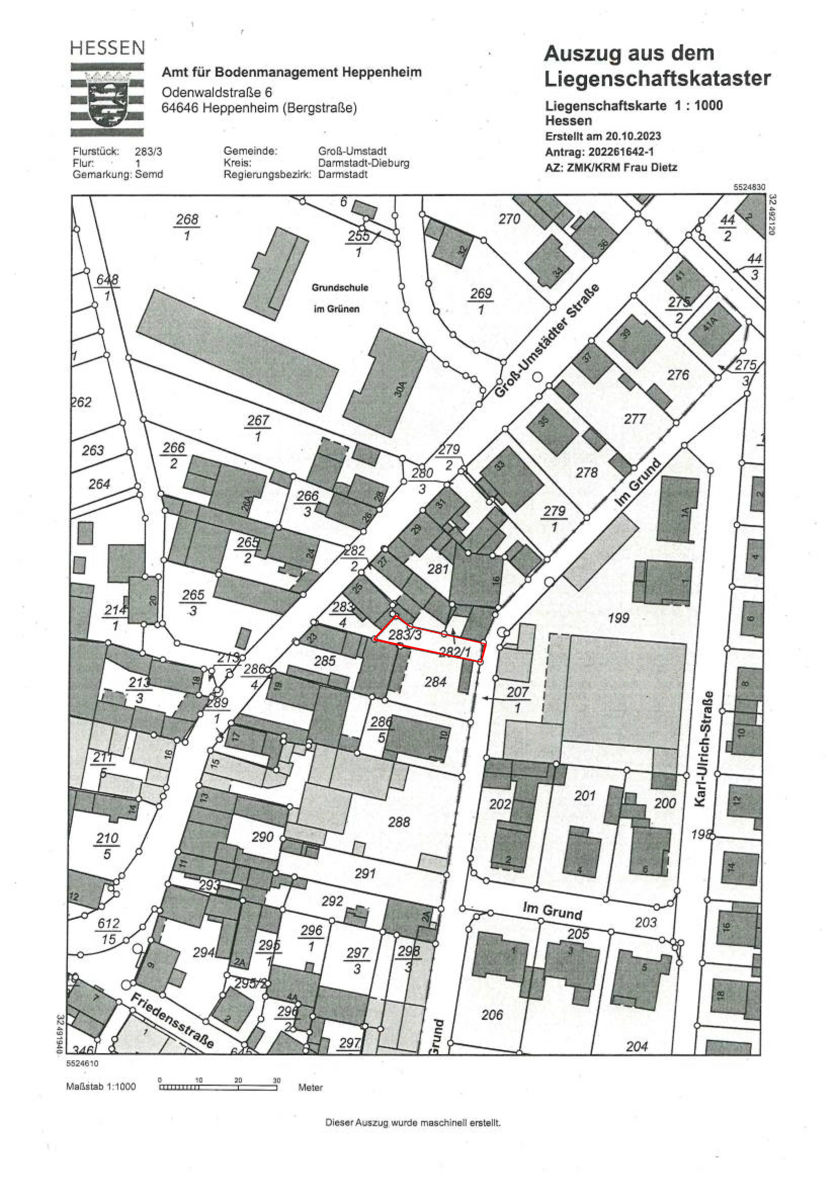 hessen 0030K0037/2023 Groß-Umstädter-Str. 25, 64823 Groß-Umstadt, Semd 12