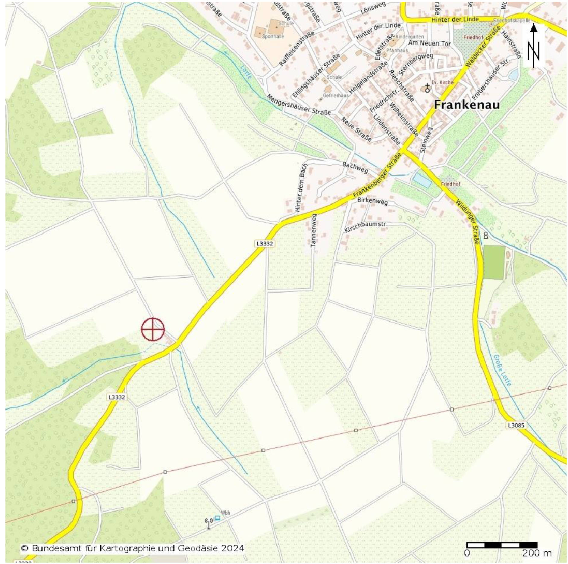 land- und forstwirtschaftlich genutztes Grundstück in Zum Bruchen, 35110 Frankenau - Bild 2
