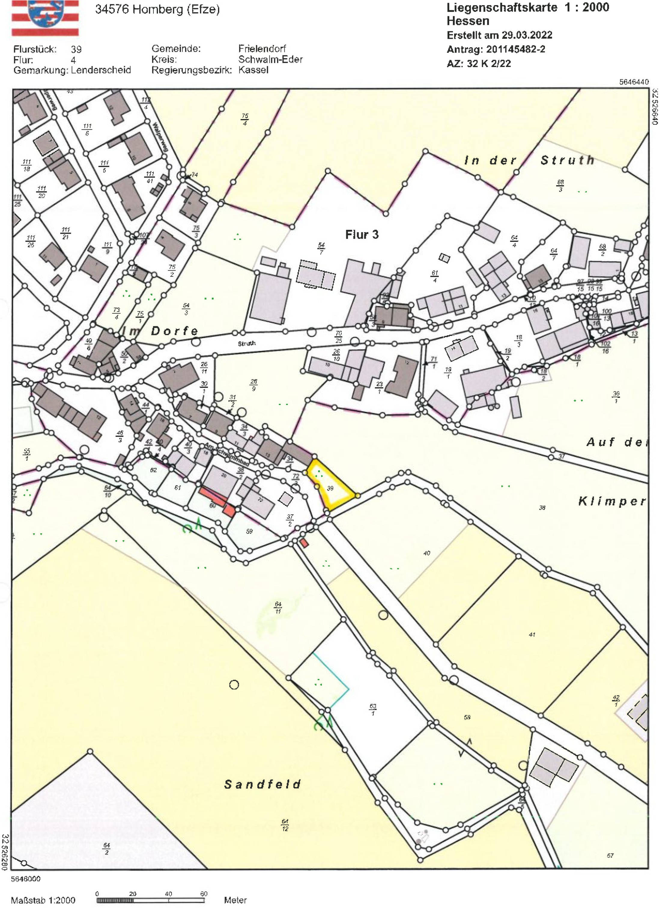 hessen 0032 K 0002/2022 Am Schwimmbad 13, 34621 Frielendorf , Lenderscheid 31