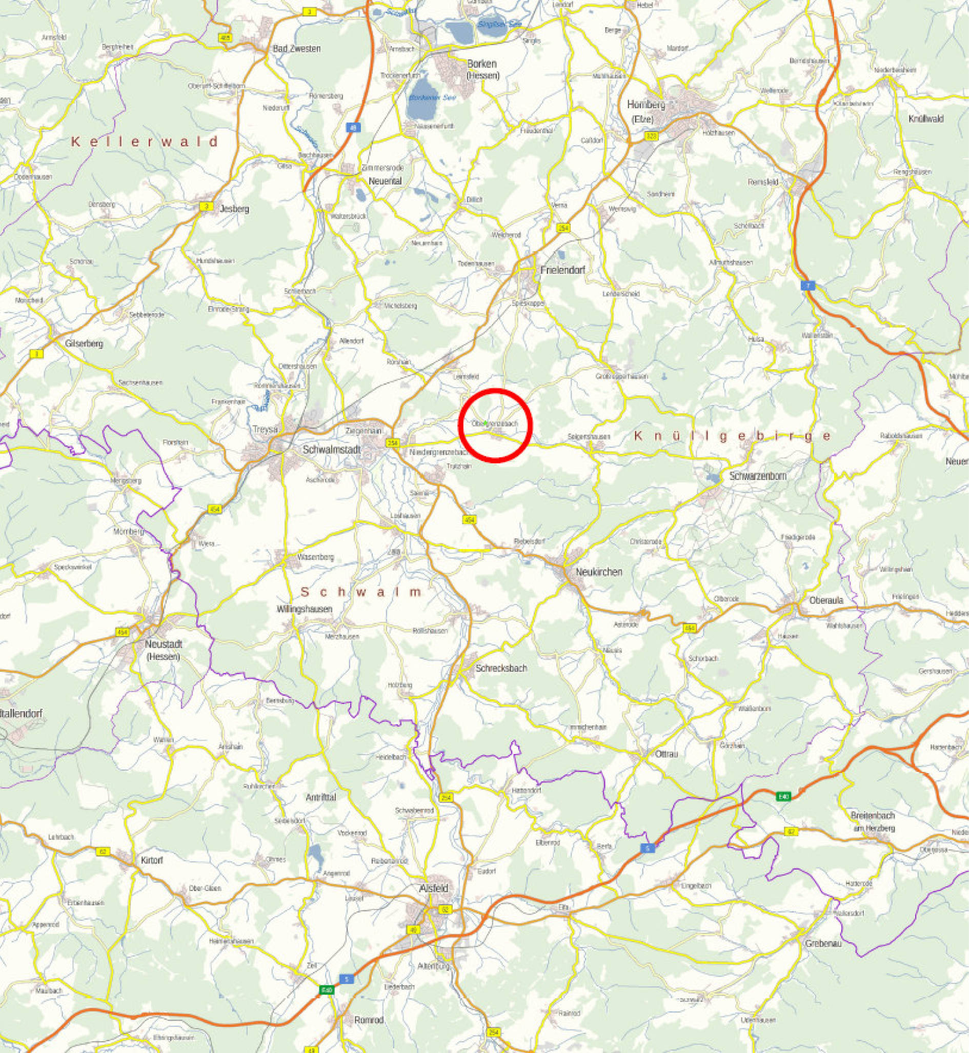 hessen 0032K0007-2021 Stückäcker, 34621 Frielendorf, Obergrenzebach