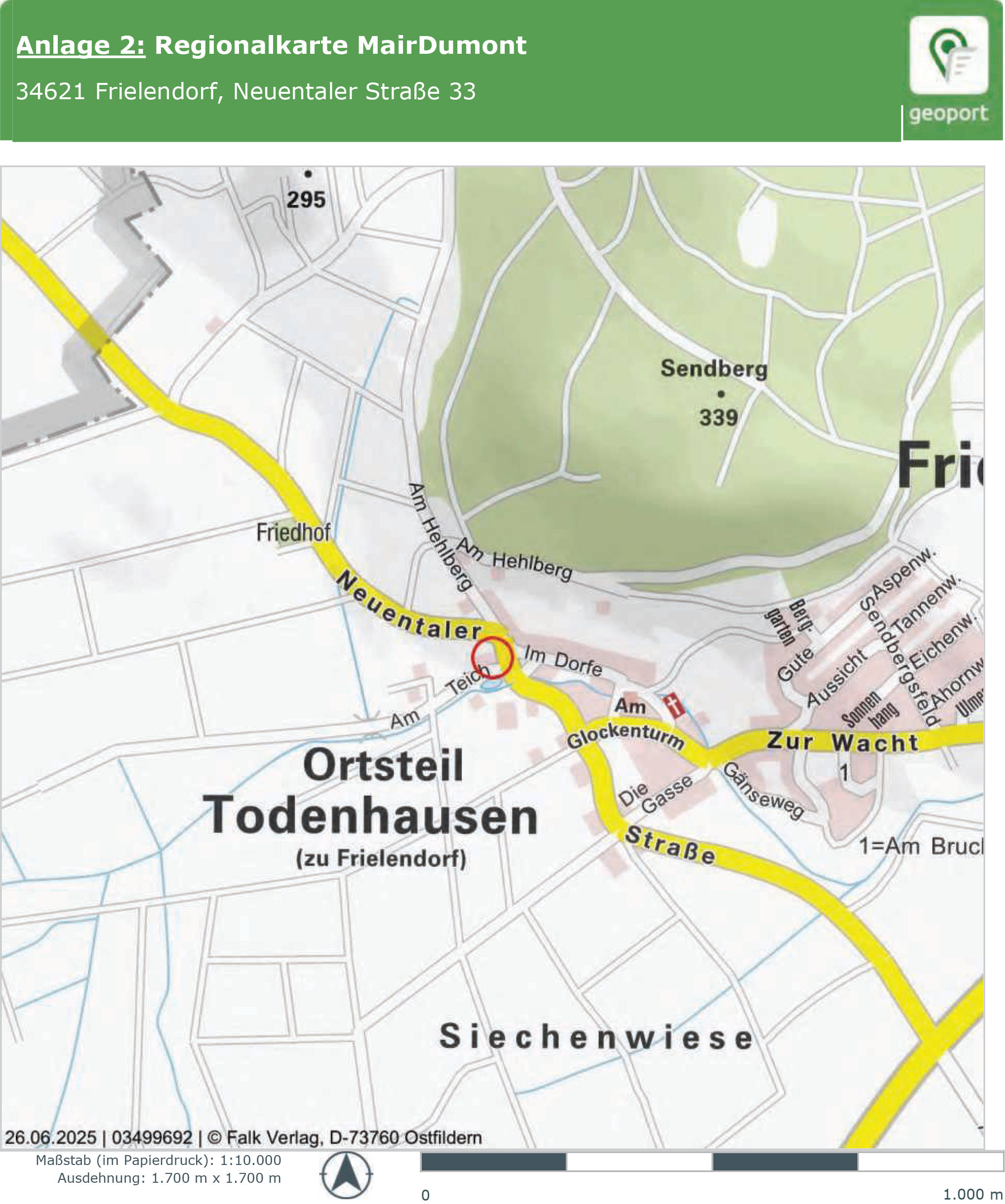 hessen 0032 K 0012/2024 Neuentaler Straße  33, 34621 Frieldendorf, Todenhausen 24