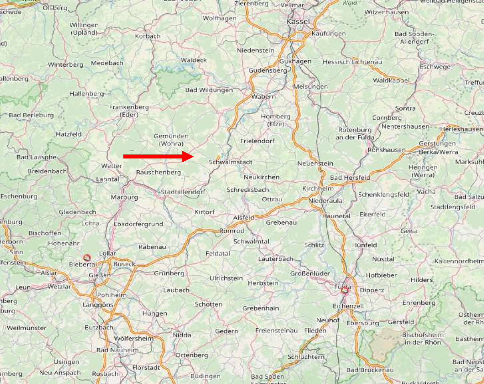 hessen 0032 K 0028/2022 Siedlungsstraße 4, 34613 Schwalmstadt, Rommershausen 8