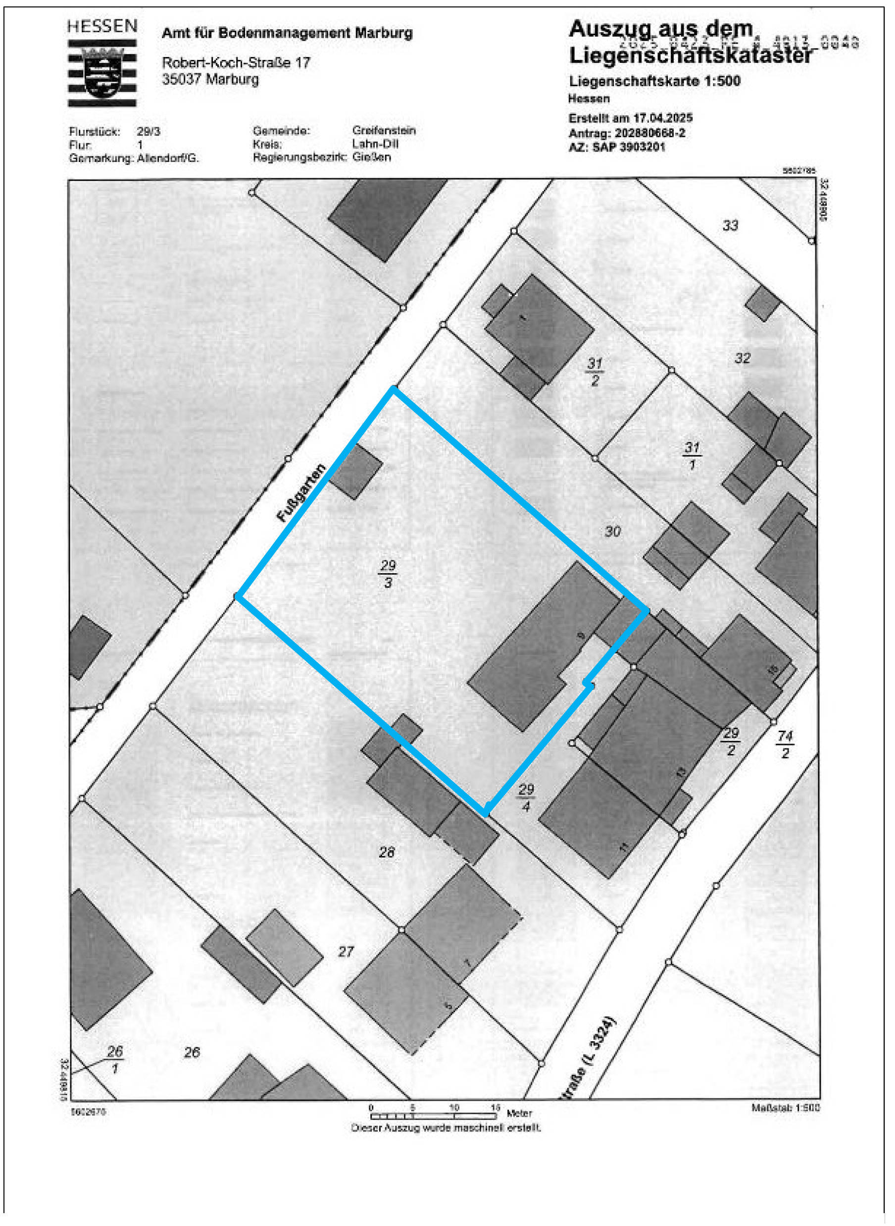 hessen 0040 K 0008/2025 Ulmer Straße 9, 35753 Greifenstein, Allendorf 26