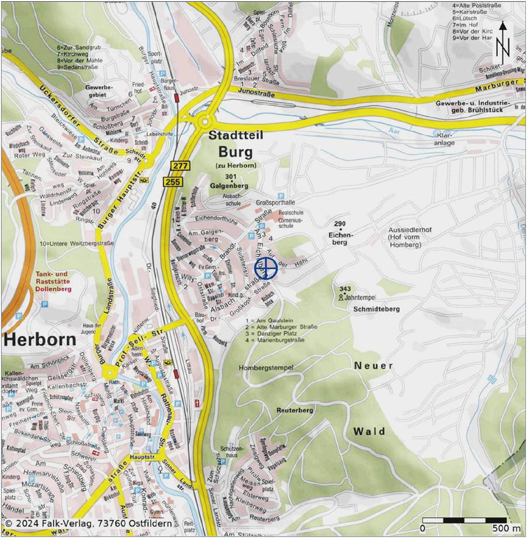 hessen 0040K0013-2024 Am Eichelberg 13, 35745 Herborn