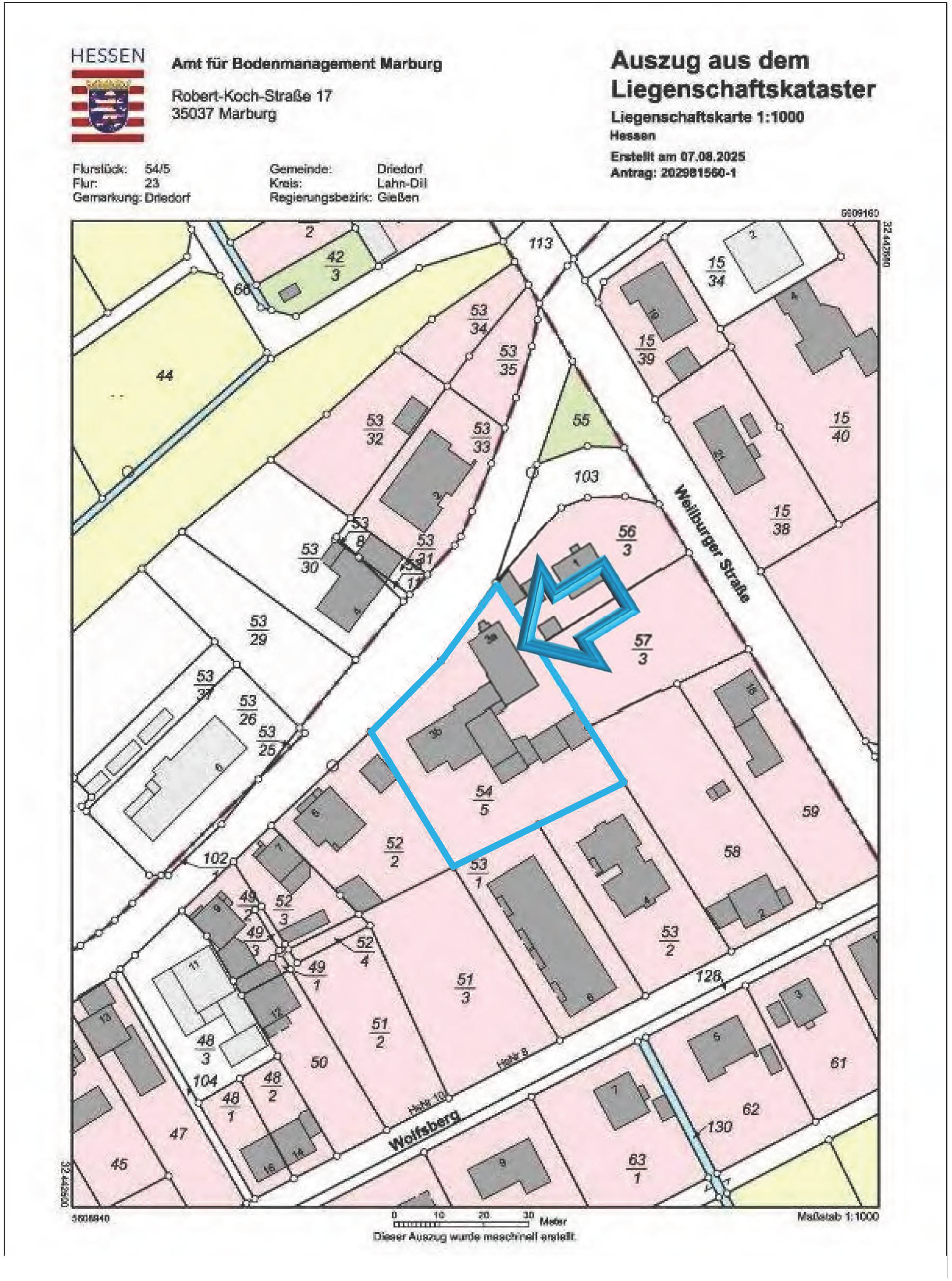 hessen 0040 K 0014/2025 Heunwiese 3A, 3B, 35759 Driedorf 31