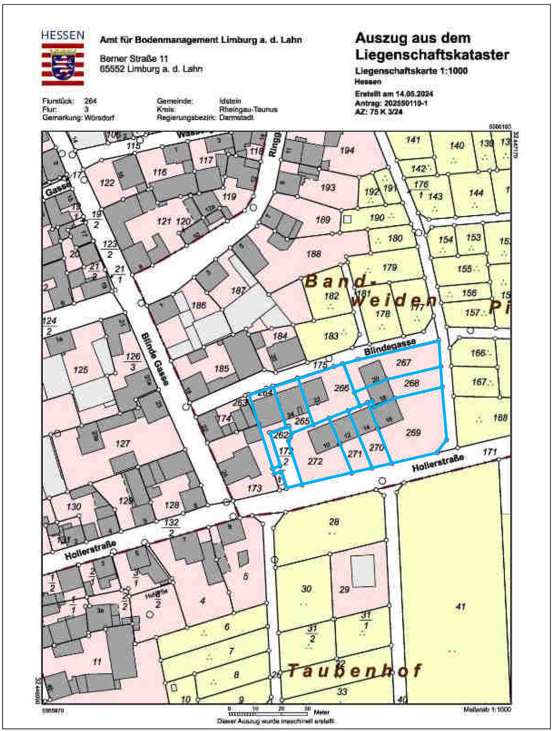 hessen 0042 K 0003/2024 Hollerstr. 18, 65510 Idstein, Wörsdorf 22