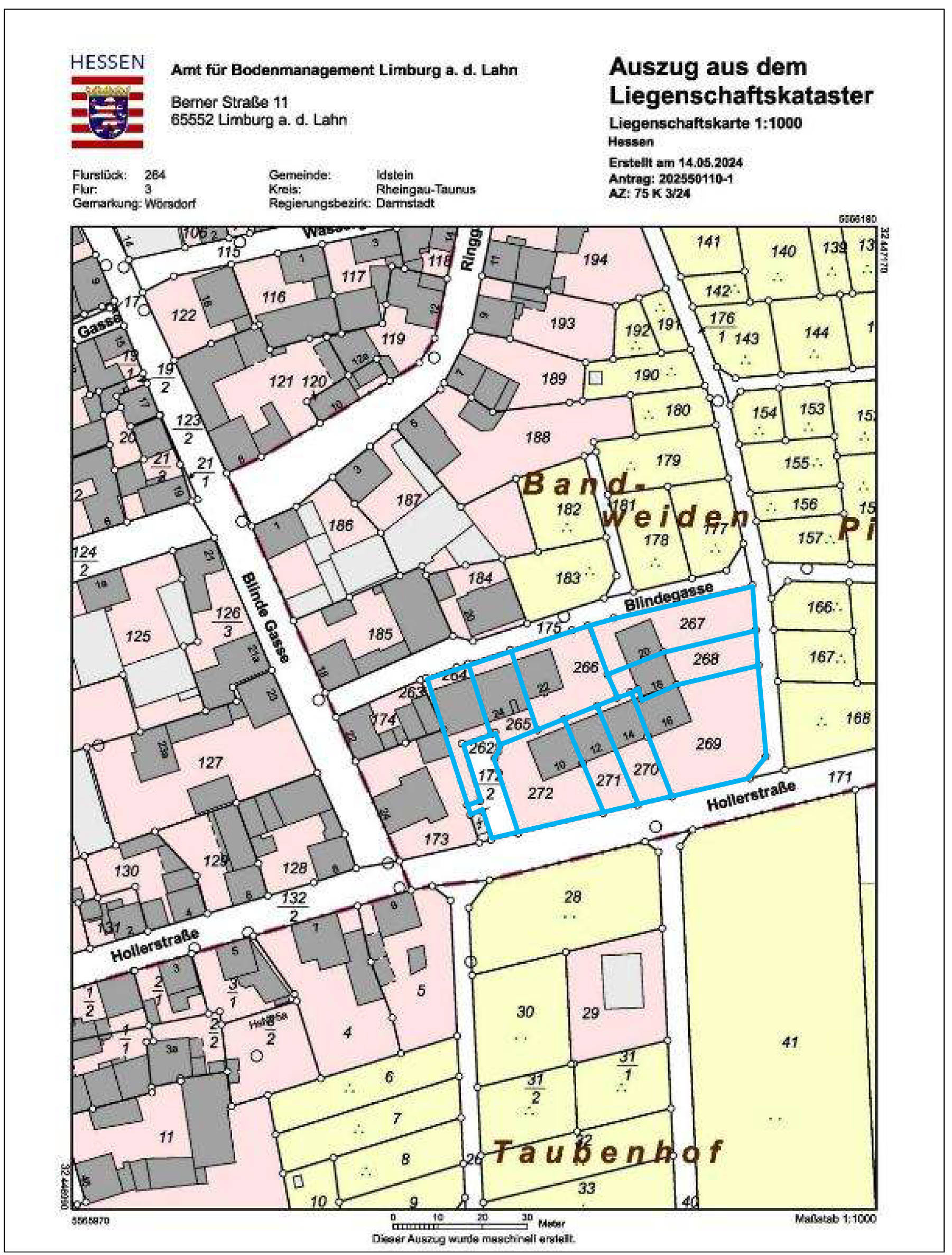 hessen 0042 K 0004/2024 Hollerstraße 16, 65510 Idstein, Wörsdorf 36