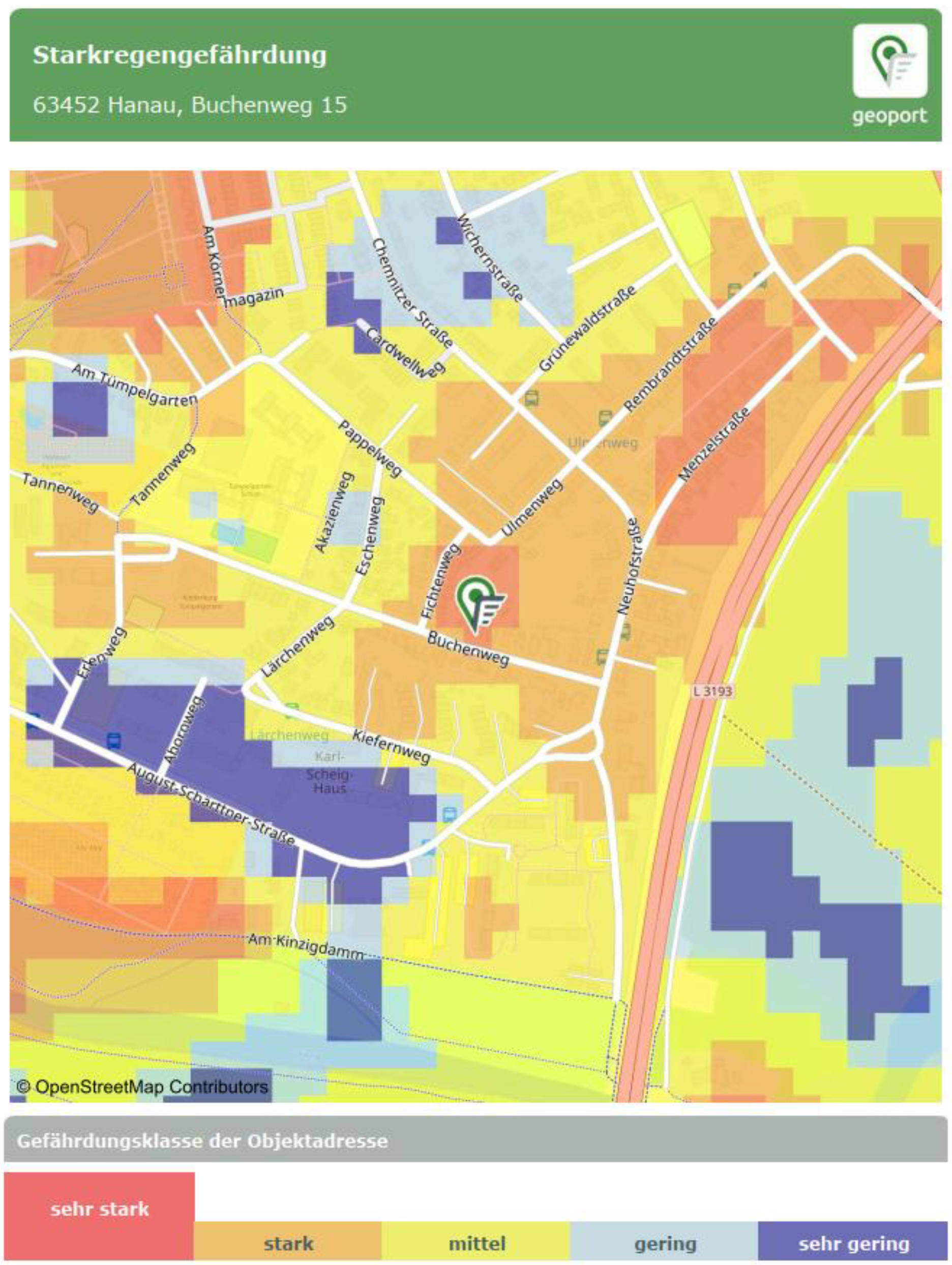hessen 0042 K 0015/2025 Buchenweg 15, 63452 Hanau 14