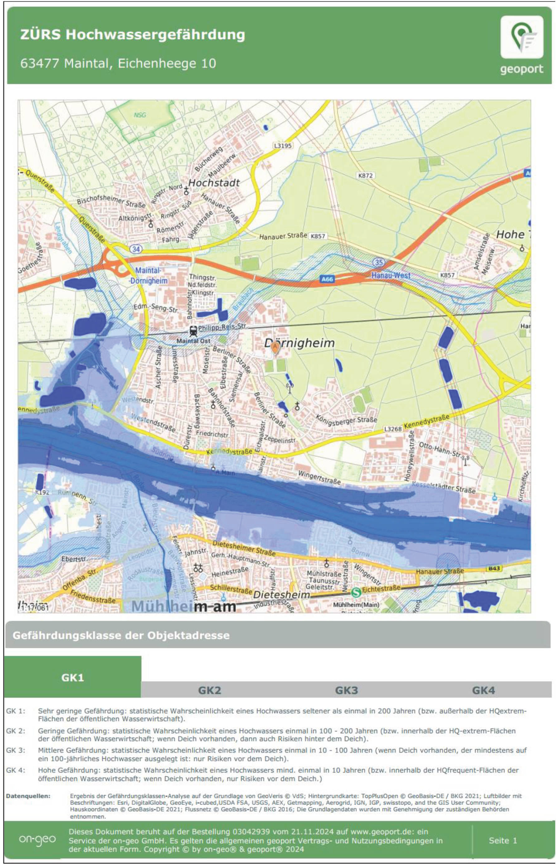 hessen 0042 K 0021/2024 Eichenheege 10, 63477 Maintal, Dörnigheim 12