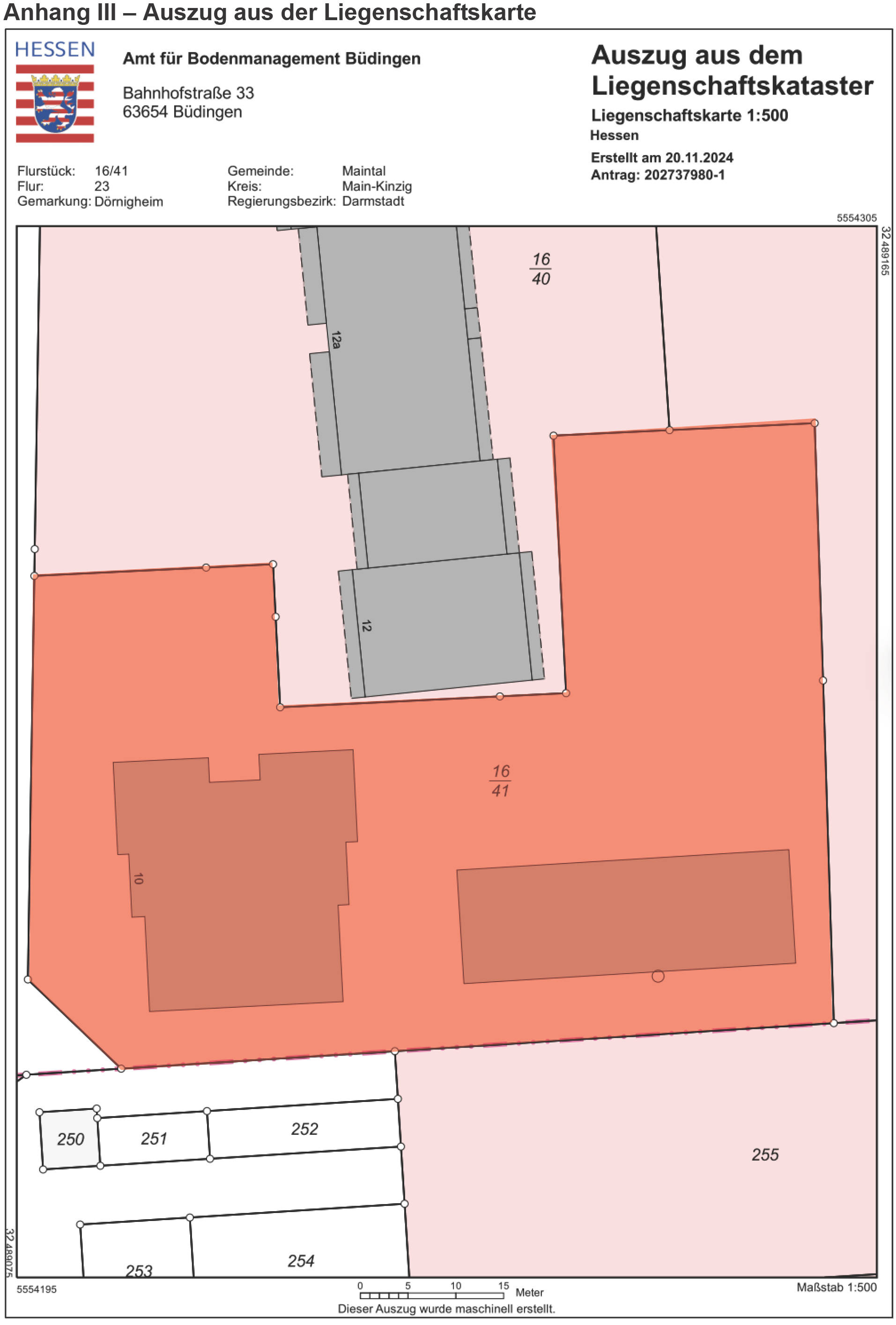 hessen 0042 K 0021/2024 Eichenheege 10, 63477 Maintal, Dörnigheim 11
