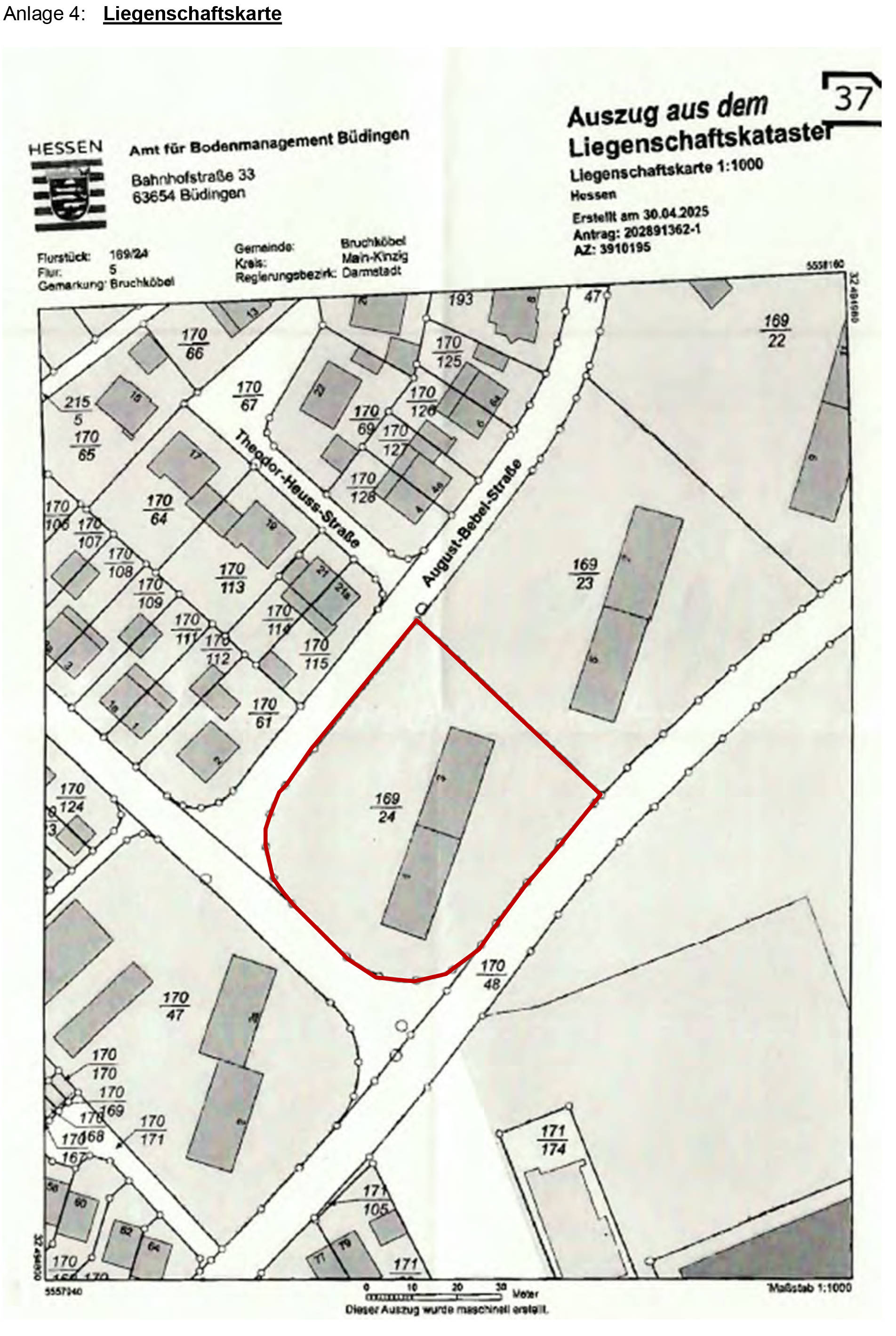 hessen 0042 K 0025/2025 August-Bebel-Straße 3, 63486 Bruchköbel 28