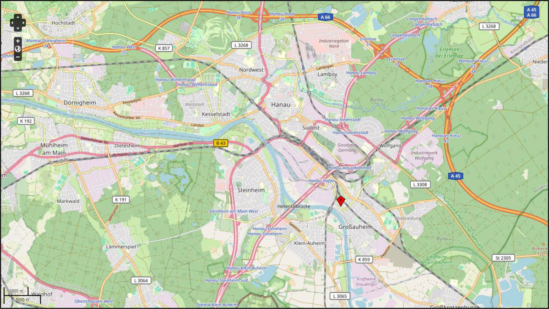 hessen 0042K0028/2023 Hanauer Landstr.  2 a, 63457 Hanau, Großauheim 13