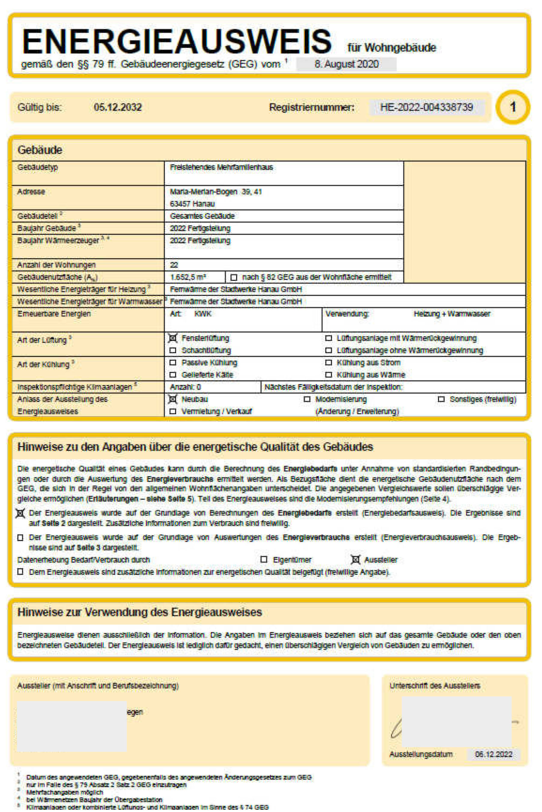 hessen 0042 K 0031/2024 Maria-Merian-Bogen 39, 63457 Hanau, Wolfgang 21