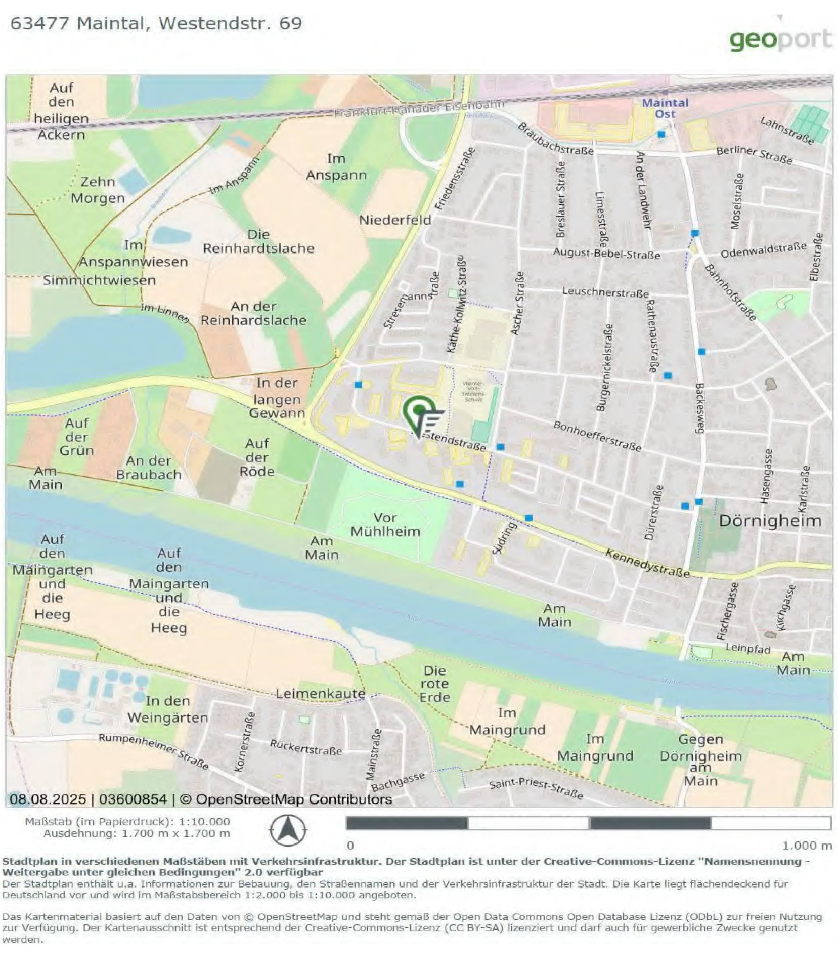 hessen 0042 K 0036/2025 Westendstraße 69, 63477 Maintal, Dörnigheim 12