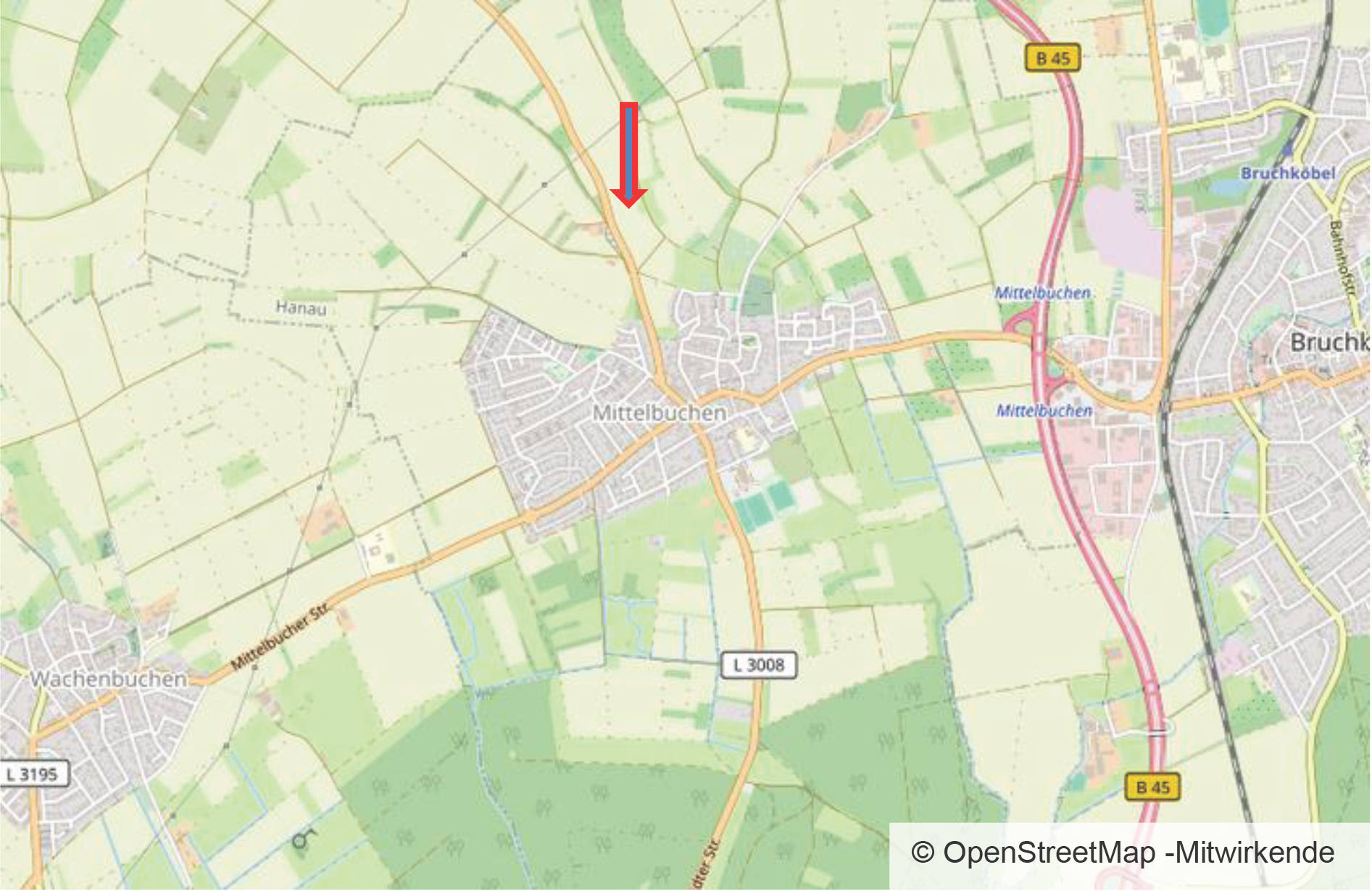 hessen 0042K0059-2024 In den Fünfzehn Morgen, 63454 Hanau, Mittelbuchen 8