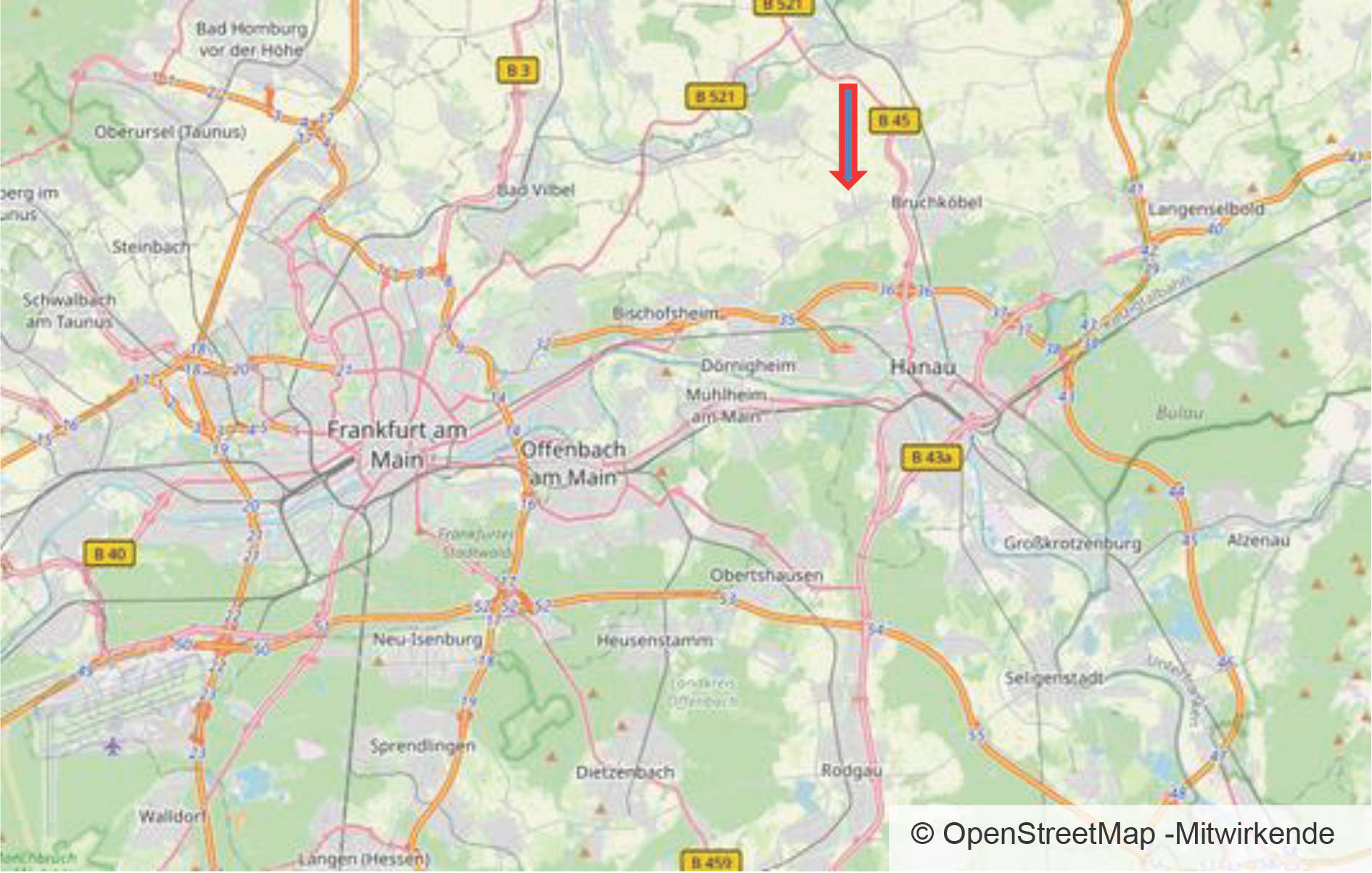 land- und forstwirtschaftlich genutztes Grundstück in In den Fünfzehn Morgen, 63454 Hanau, Mittelbuchen - Bild 5