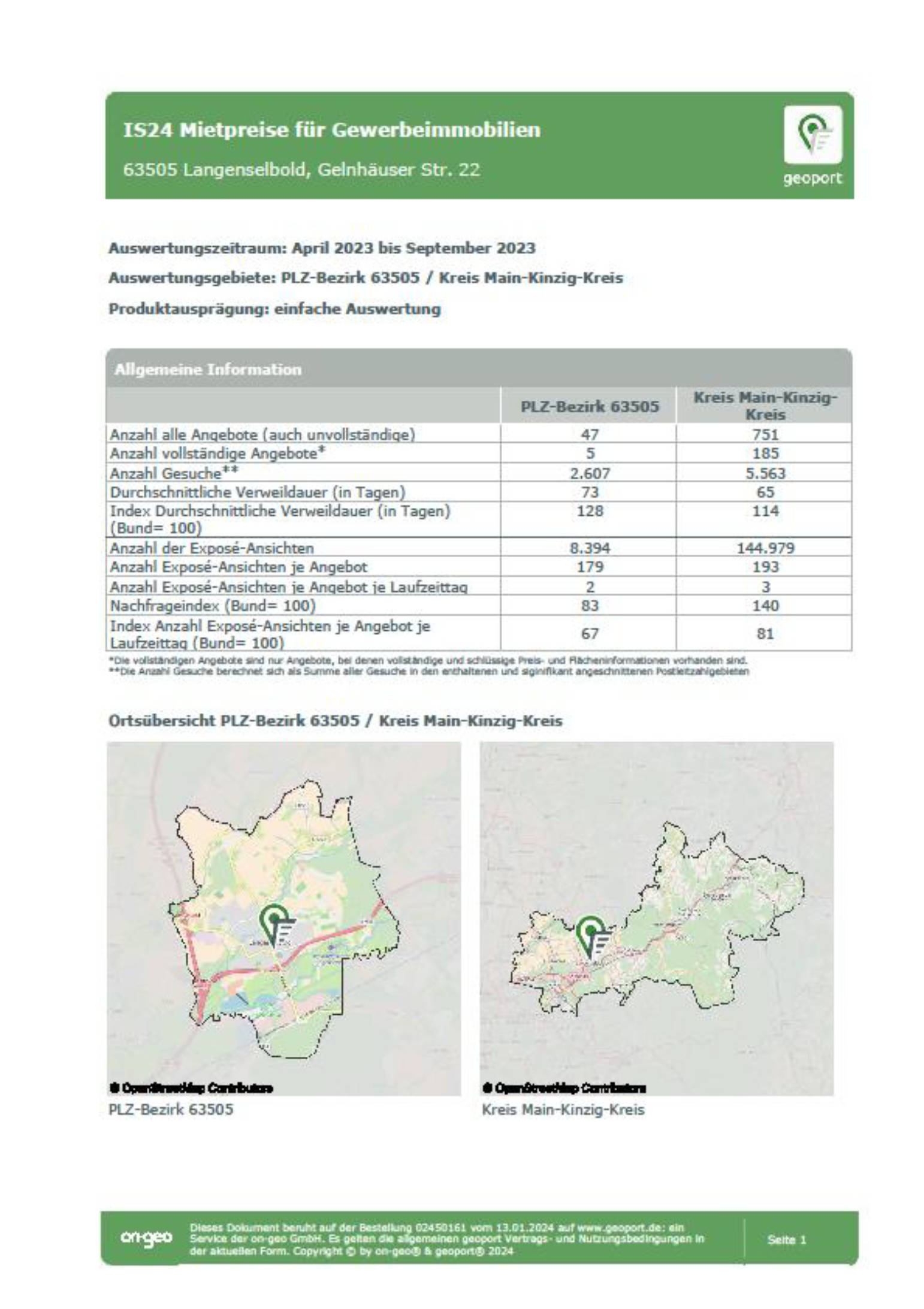 hessen 0042K0060-2023 Gelnhäuser Straße 22, 63505 Langenselbold