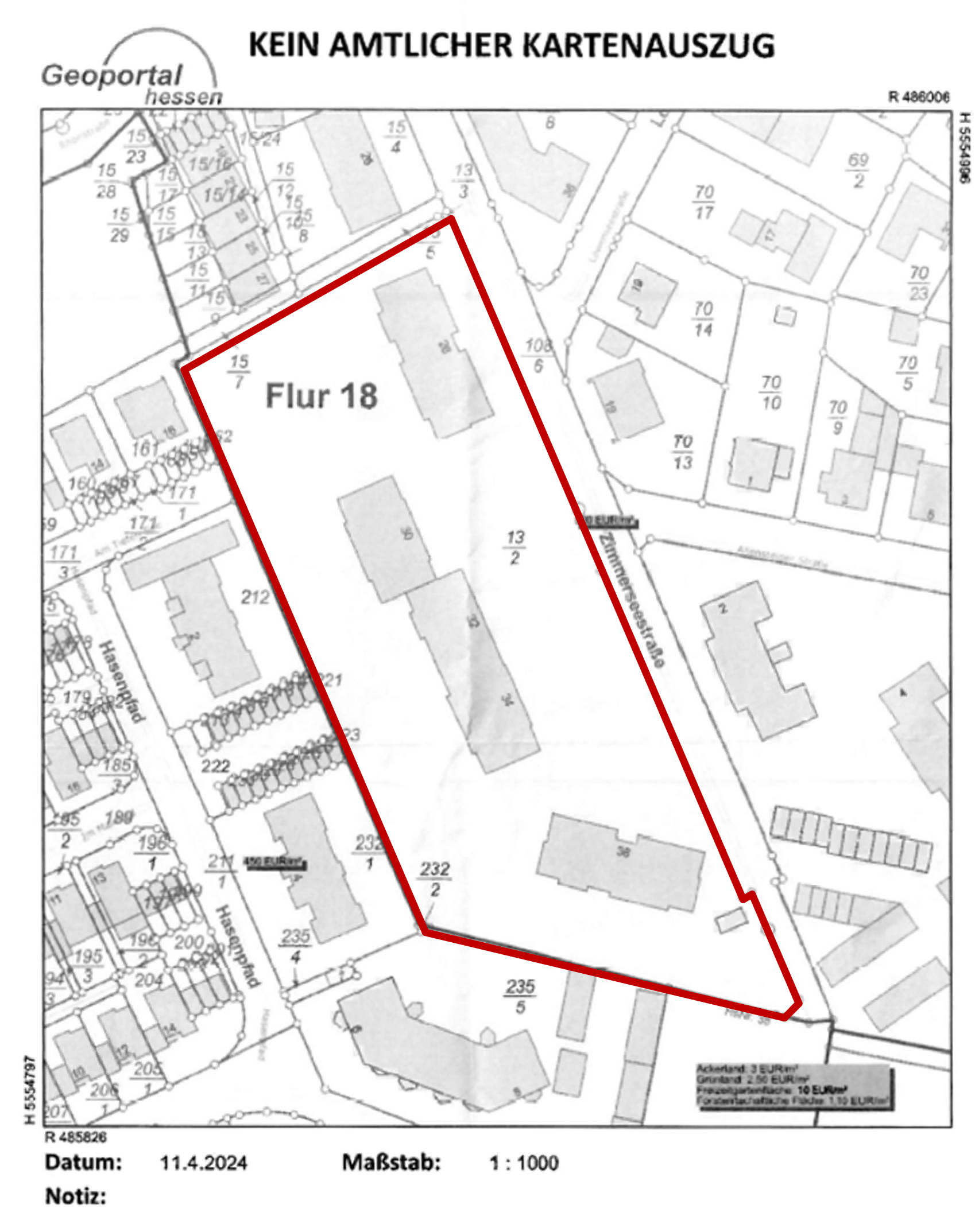 hessen 0042 K 0082/2024 Zimmerseestr.  28-36, 63477 Maintal, Bischofsheim 14