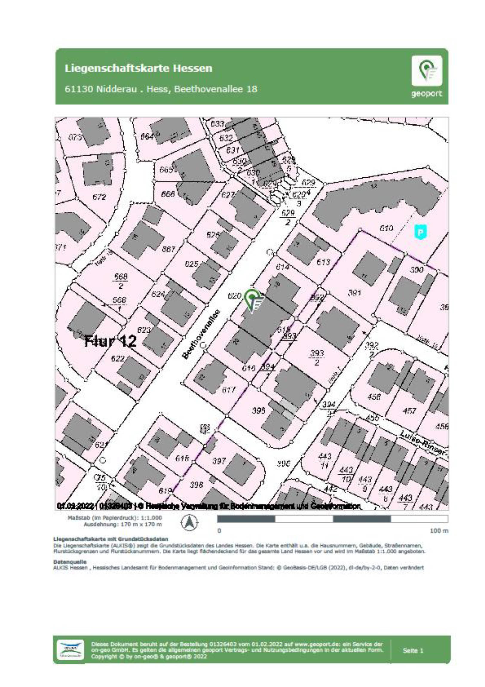 hessen 0042K0083-2021 Beethovenallee  16-20, 61130 Nidderau, Heldenbergen 10