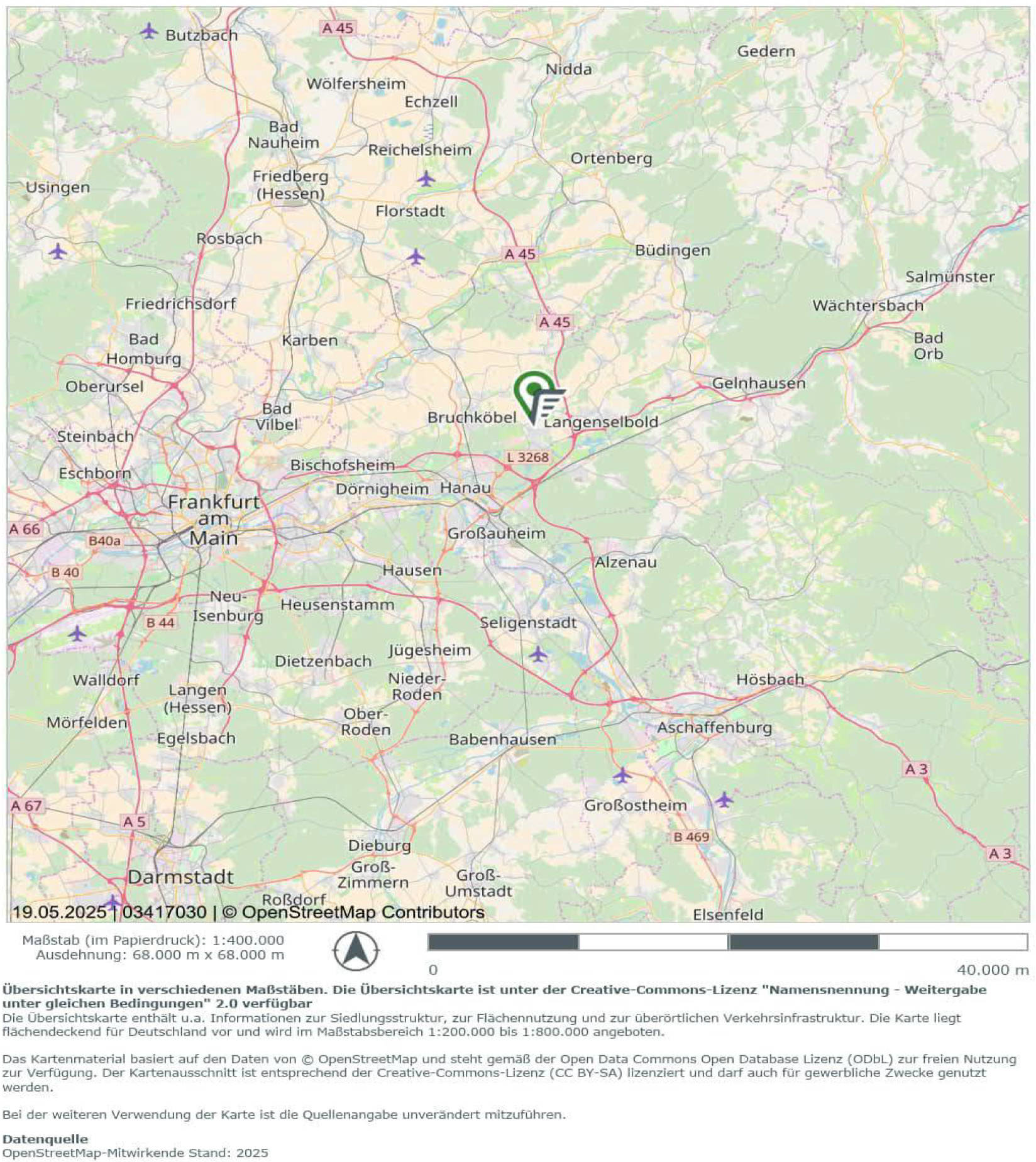 hessen 0042 K 0084/2024 Landwehrstraße 2, 63526 Erlensee, Langendiebach 15