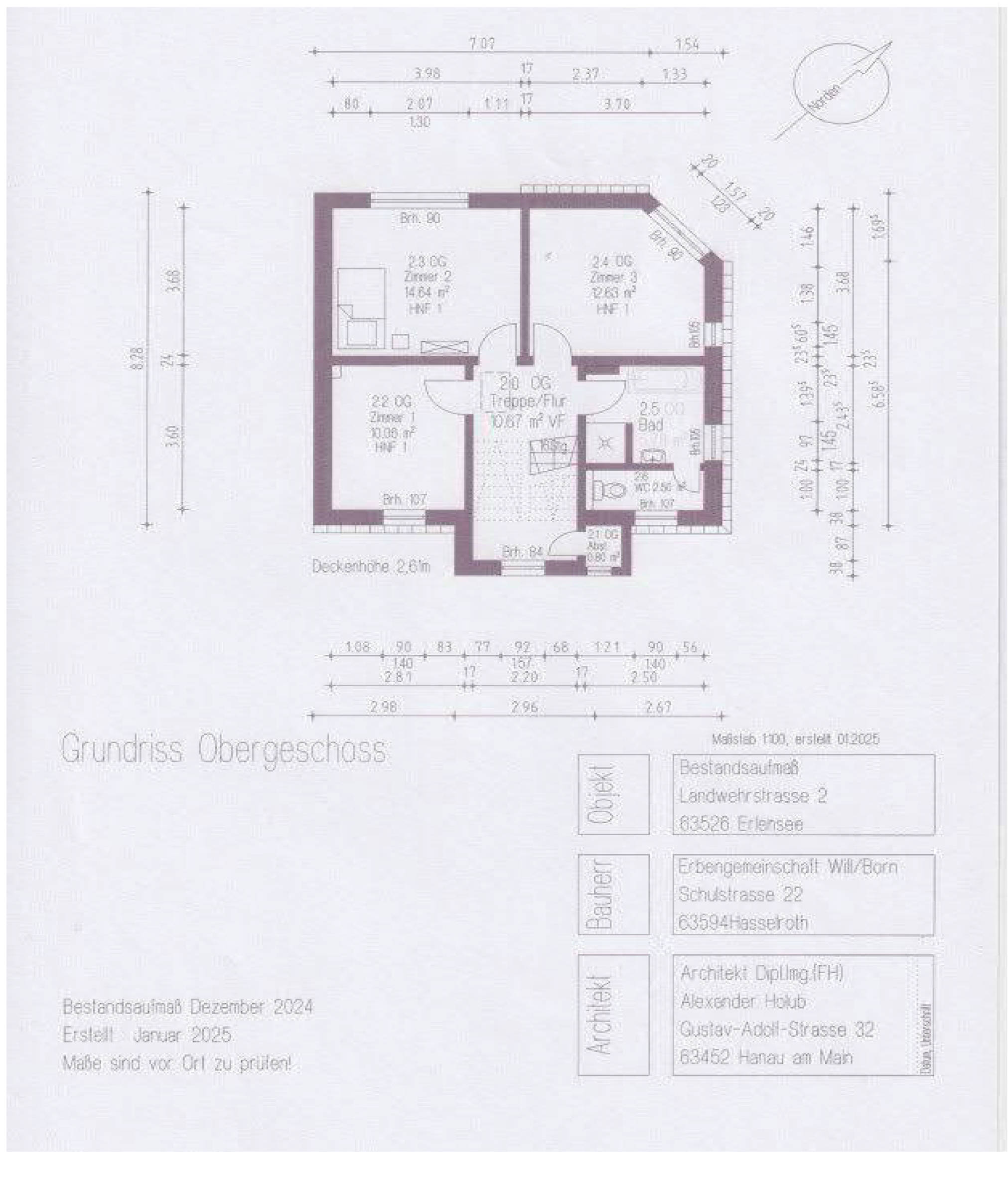 hessen 0042 K 0084/2024 Landwehrstraße 2, 63526 Erlensee, Langendiebach 17
