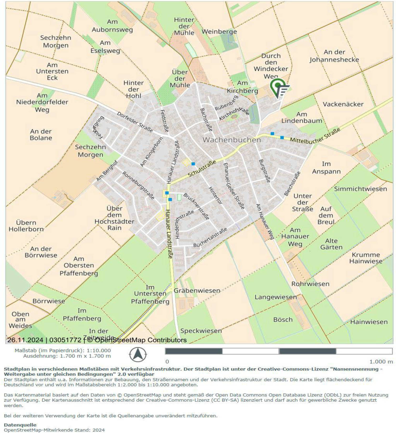 hessen 0042K0085-2024 Am Windecker Weg 8, 63477 Maintal, Wachenbuchen