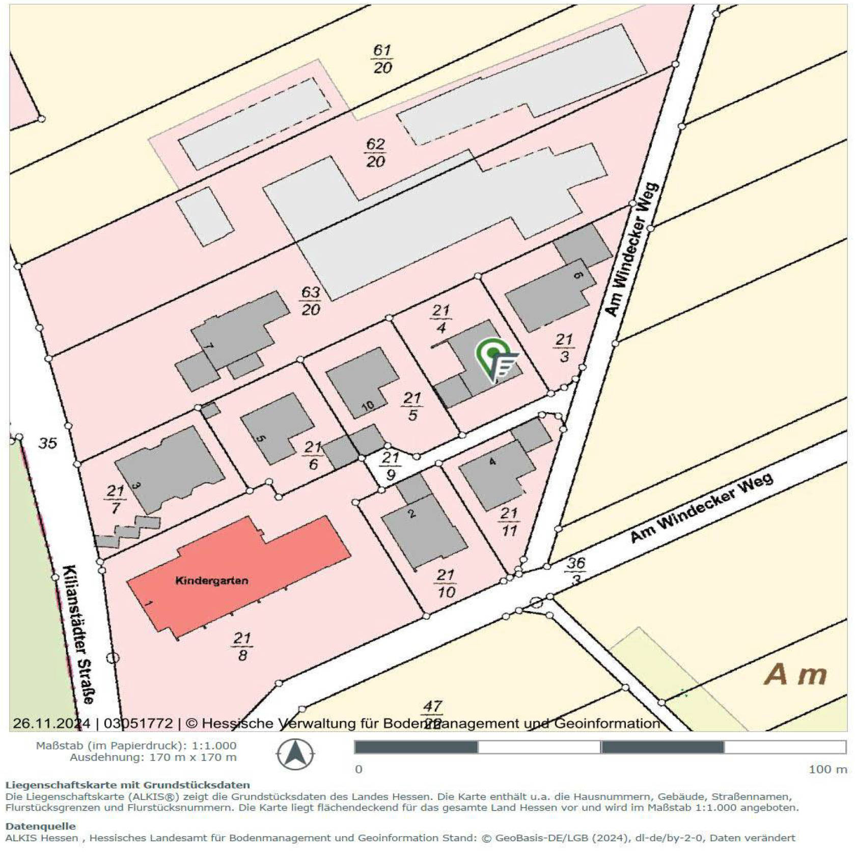 hessen 0042K0085-2024 Am Windecker Weg 8, 63477 Maintal, Wachenbuchen