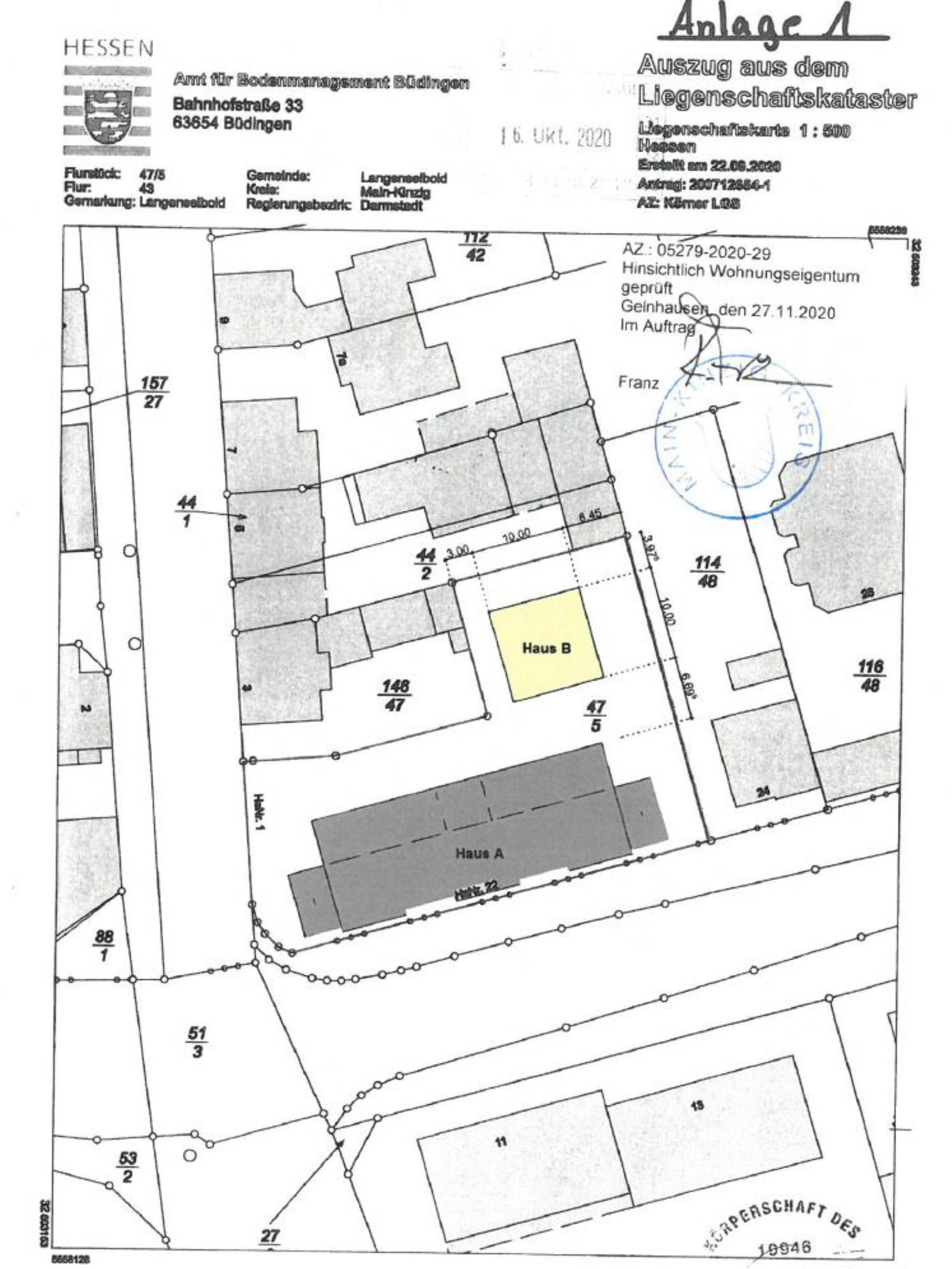 Sonstiges, Parkplatz in Gelnhäuser Str. 22/Friedrichstr. 1, 63505 Langenselbold - Bild 3
