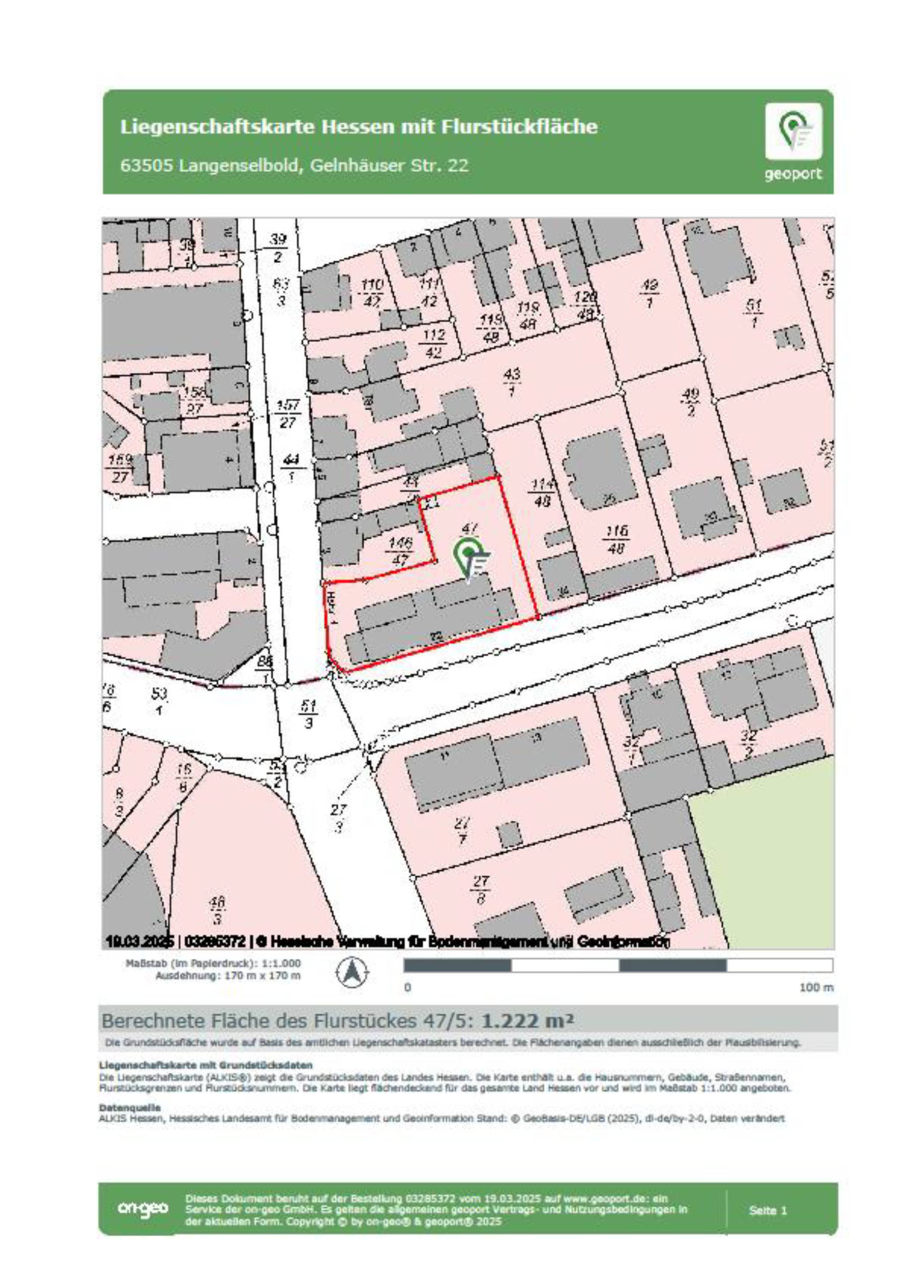 Sonstiges, Parkplatz in Gelnhäuser Str. 22/Friedrichstr. 1, 63505 Langenselbold - Bild 2