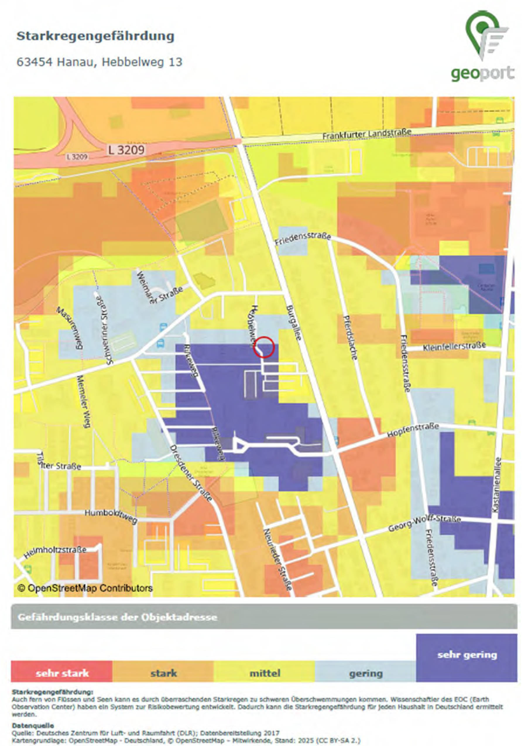 hessen 0042 K 0114/2024 Hebbelweg 13, 63454 Hanau 16