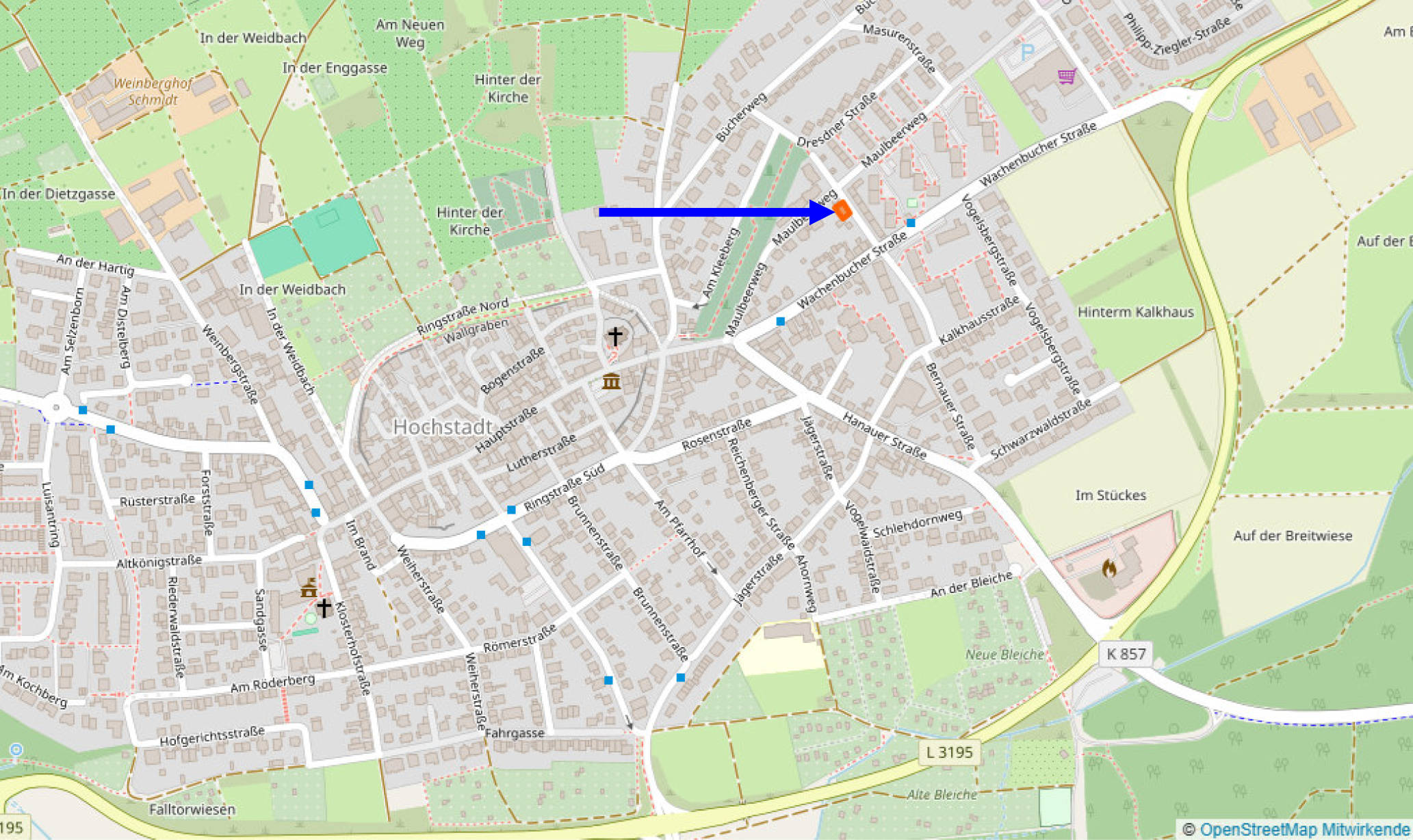 hessen 0042 K 0117/2024 Görlitzer Straße 1, 63477 Maintal, Hochstadt 13