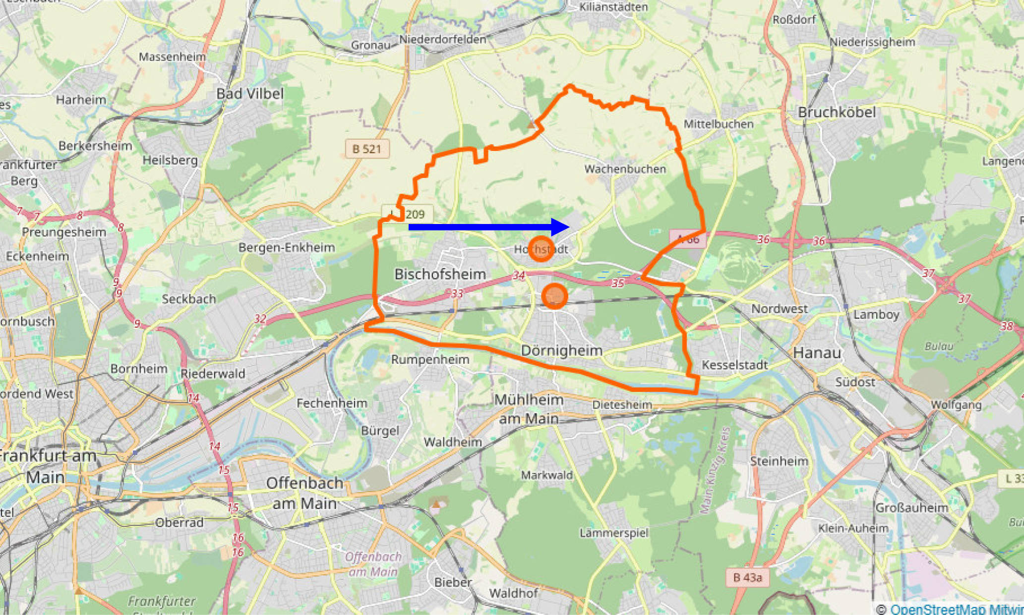hessen 0042 K 0117/2024 Görlitzer Straße 1, 63477 Maintal, Hochstadt 19