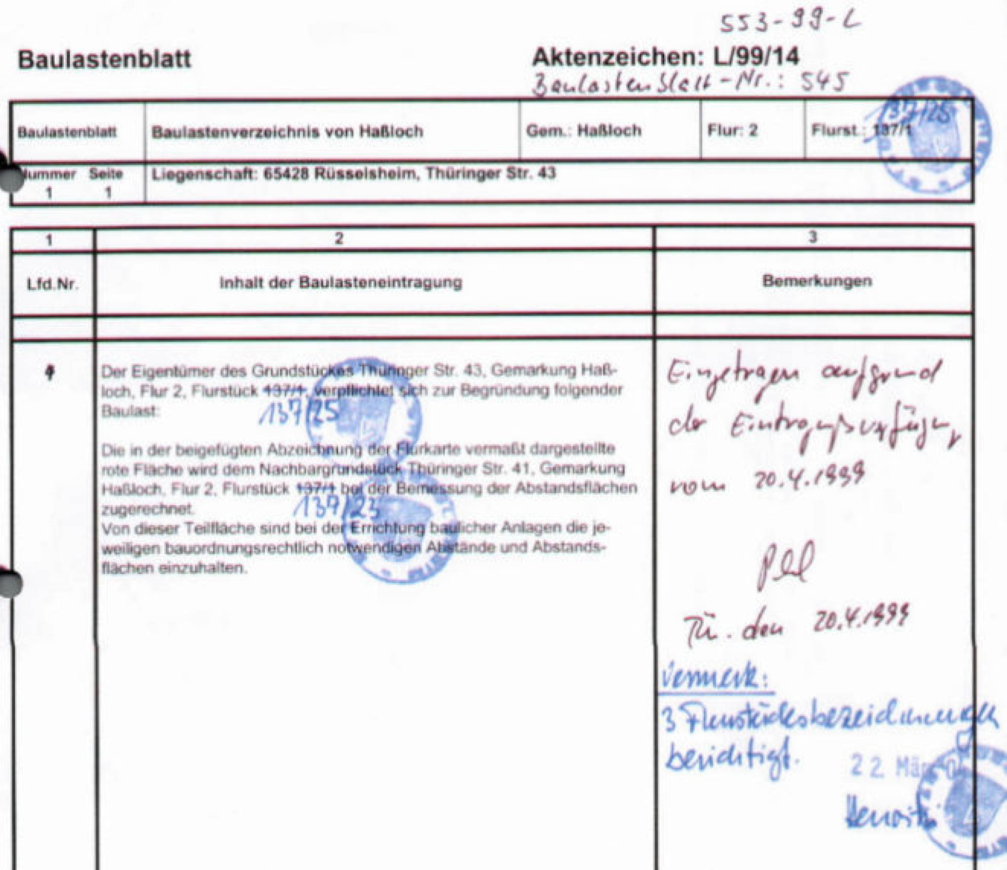 hessen 0043 K 0003/2024 Thürubger Str.  33, 65428 Rüsselsheim, Haßloch 12
