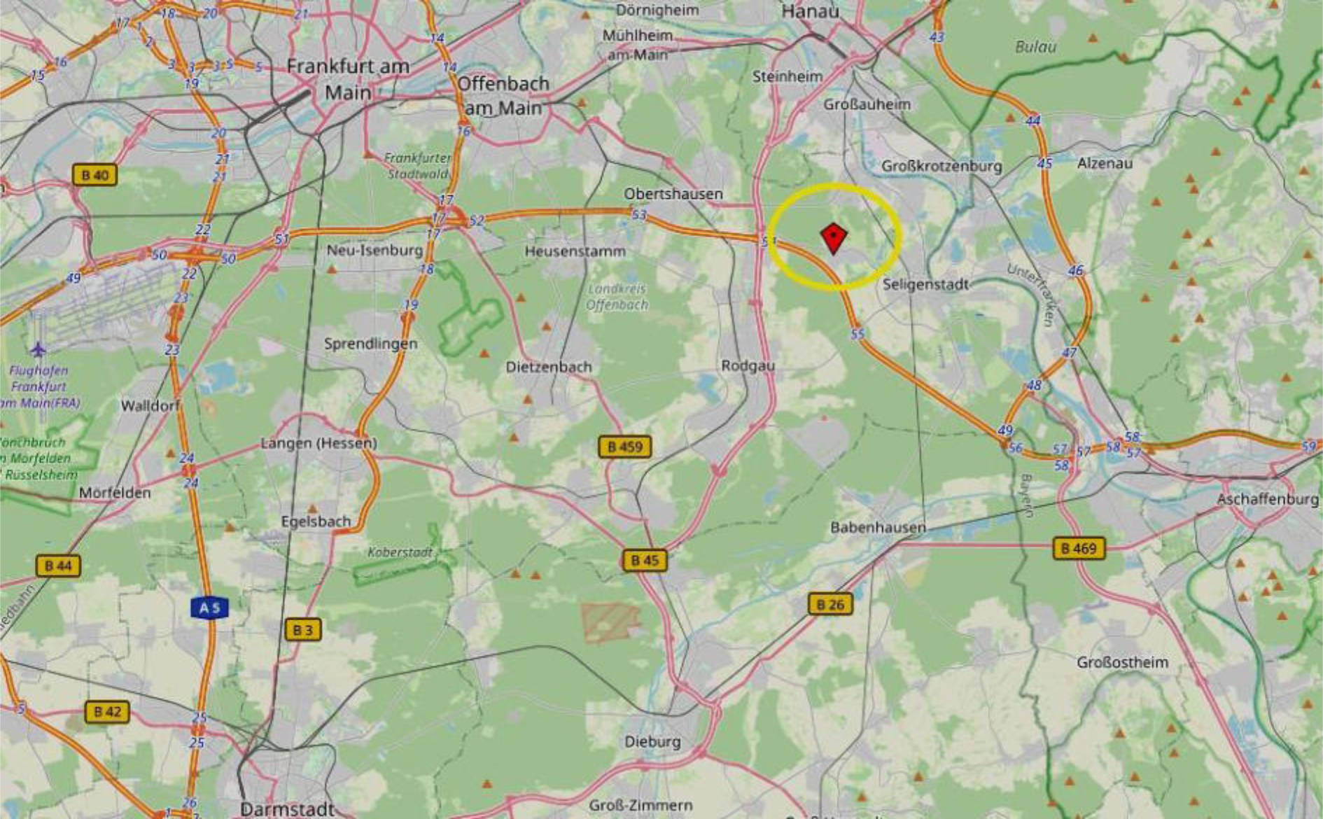 gewerblich genutztes Grundstück in Jügesheimer 35, 63500 Seligenstadt, Froschhausen - Bild 2
