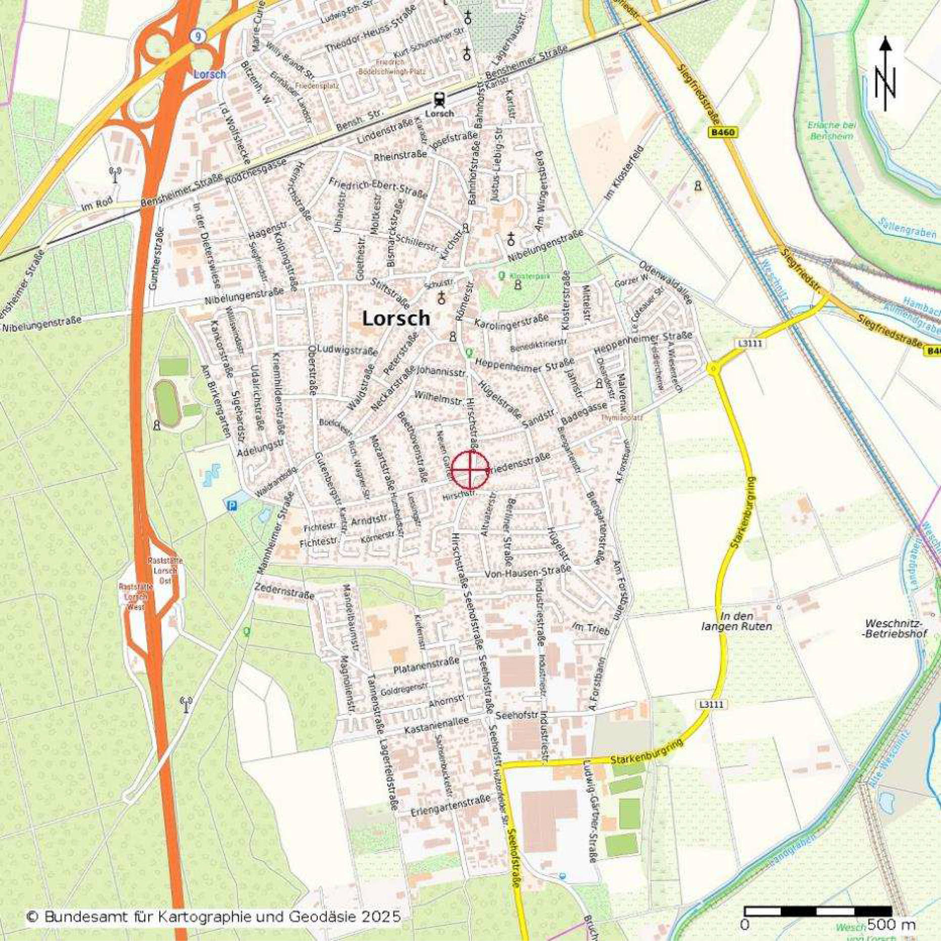 Einfamilienhaus, Kfz-Stellplatz in Hirschstraße 47, 64653 Lorsch - Bild 5