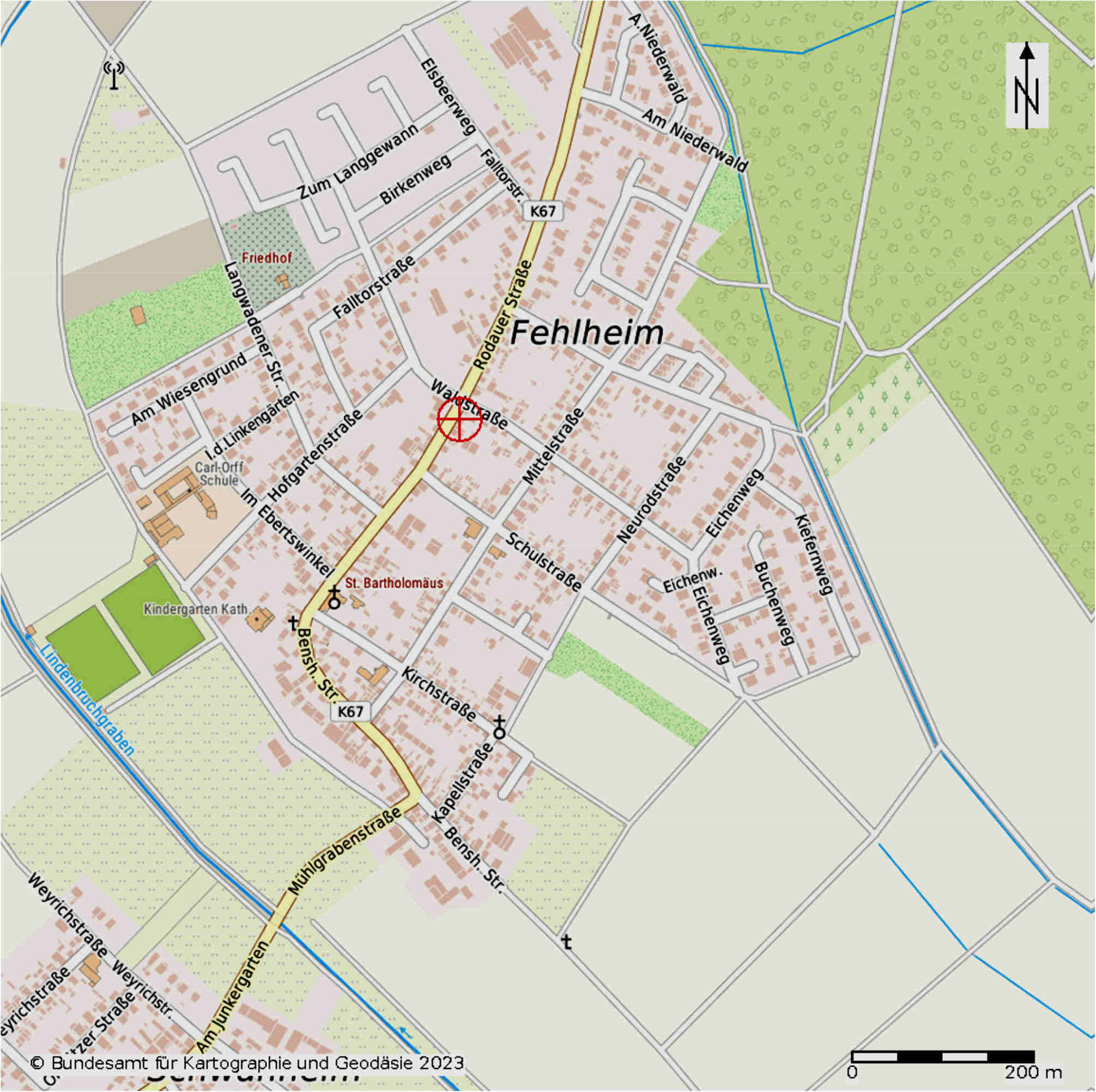 hessen 0043K0011-2023 Rodauer Straße 33, 64625 Bensheim, Fehlheim 7