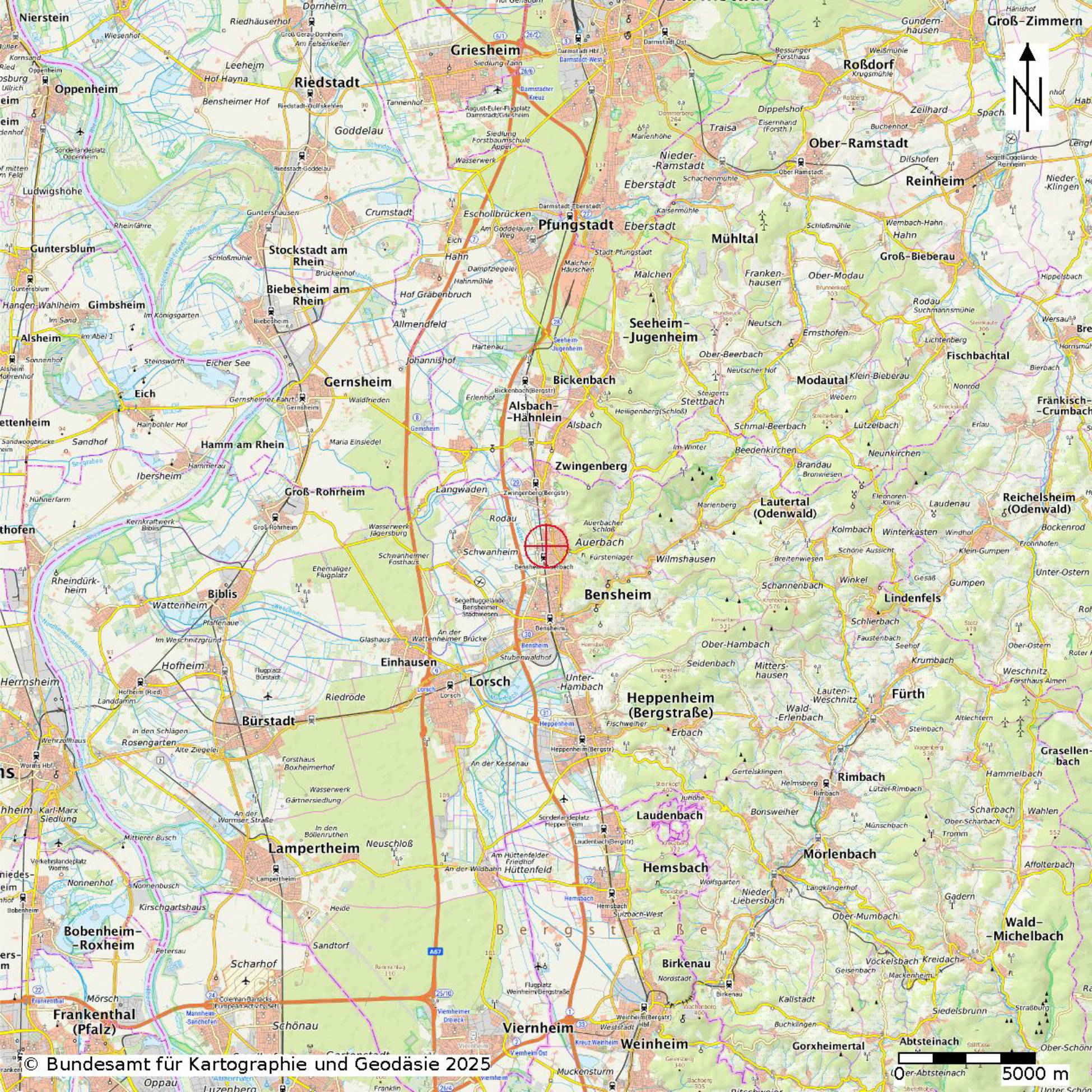 hessen 0043 K 0018/2024 Schillerstr. 77,79, 64625 Bensheim, Auerbach 7