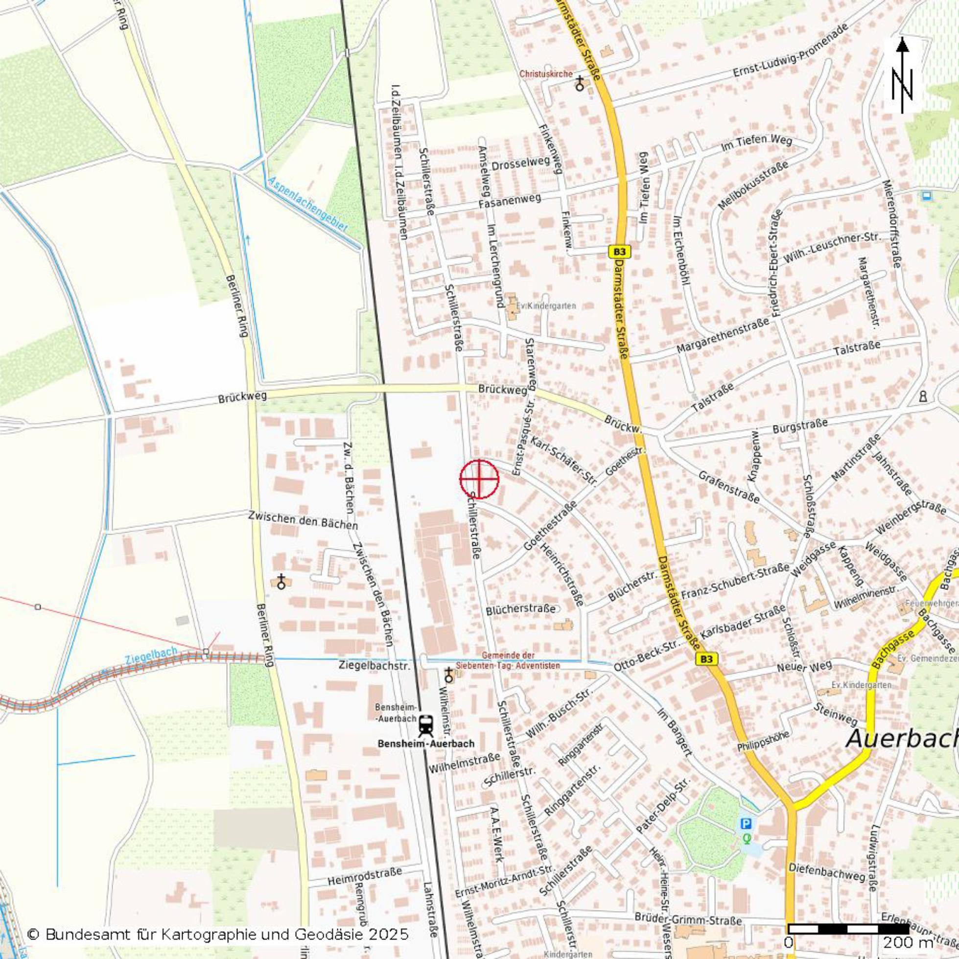 hessen 0043 K 0018/2024 Schillerstr. 77,79, 64625 Bensheim, Auerbach 8