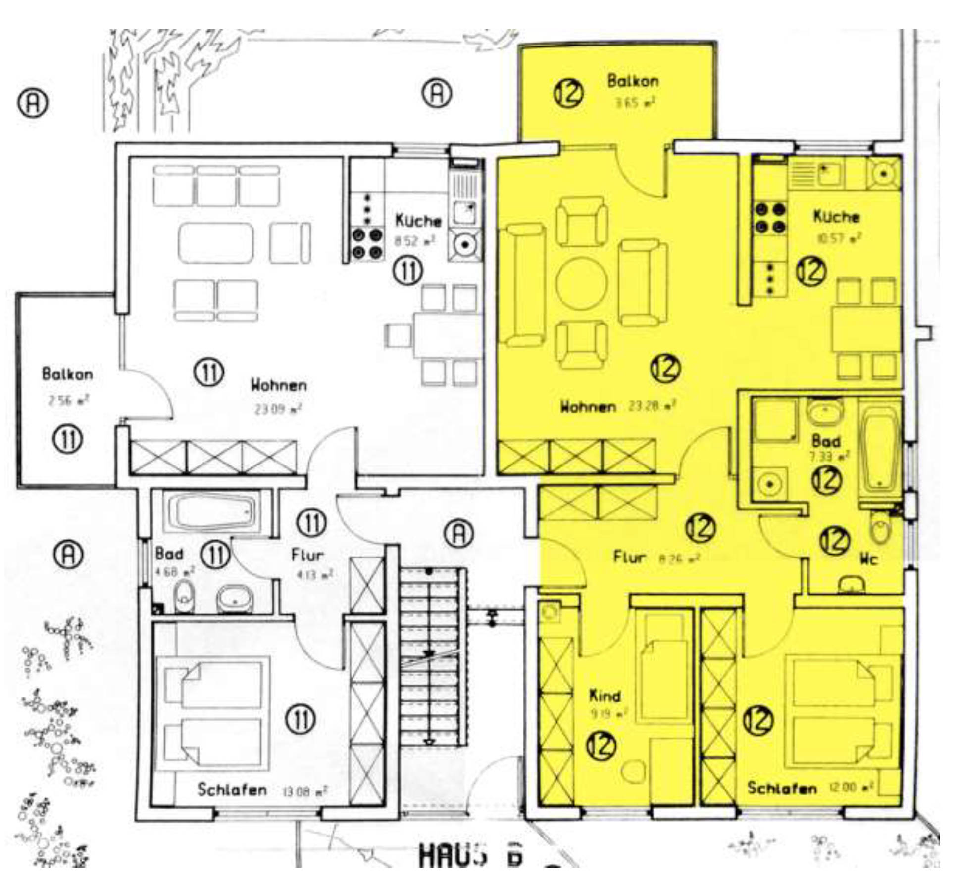 Eigentumswohnung (3 bis 4 Zimmer) in Edith-Stein-Straße 13, 15, 63512 Hainburg, Klein-Krotzenburg - Bild 5